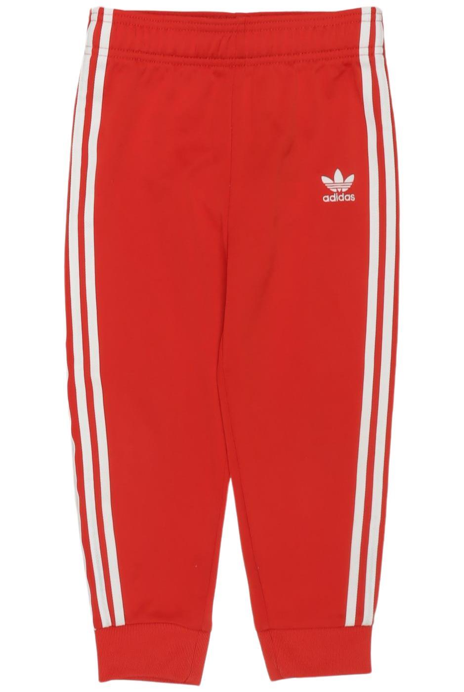 

adidas Originals Jungen Stoffhose, rot, Gr. 104