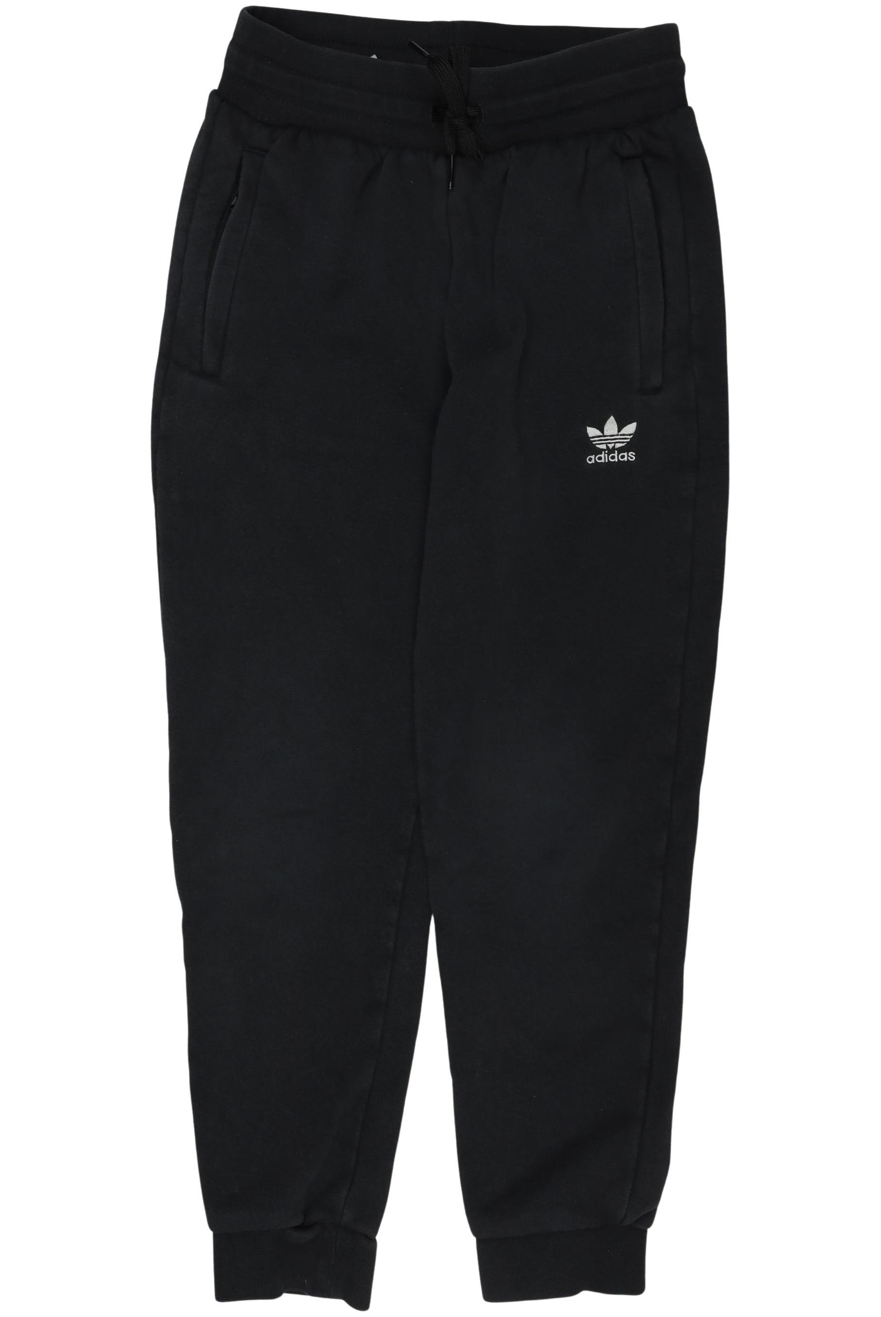 

adidas Originals Jungen Stoffhose, schwarz, Gr. 134