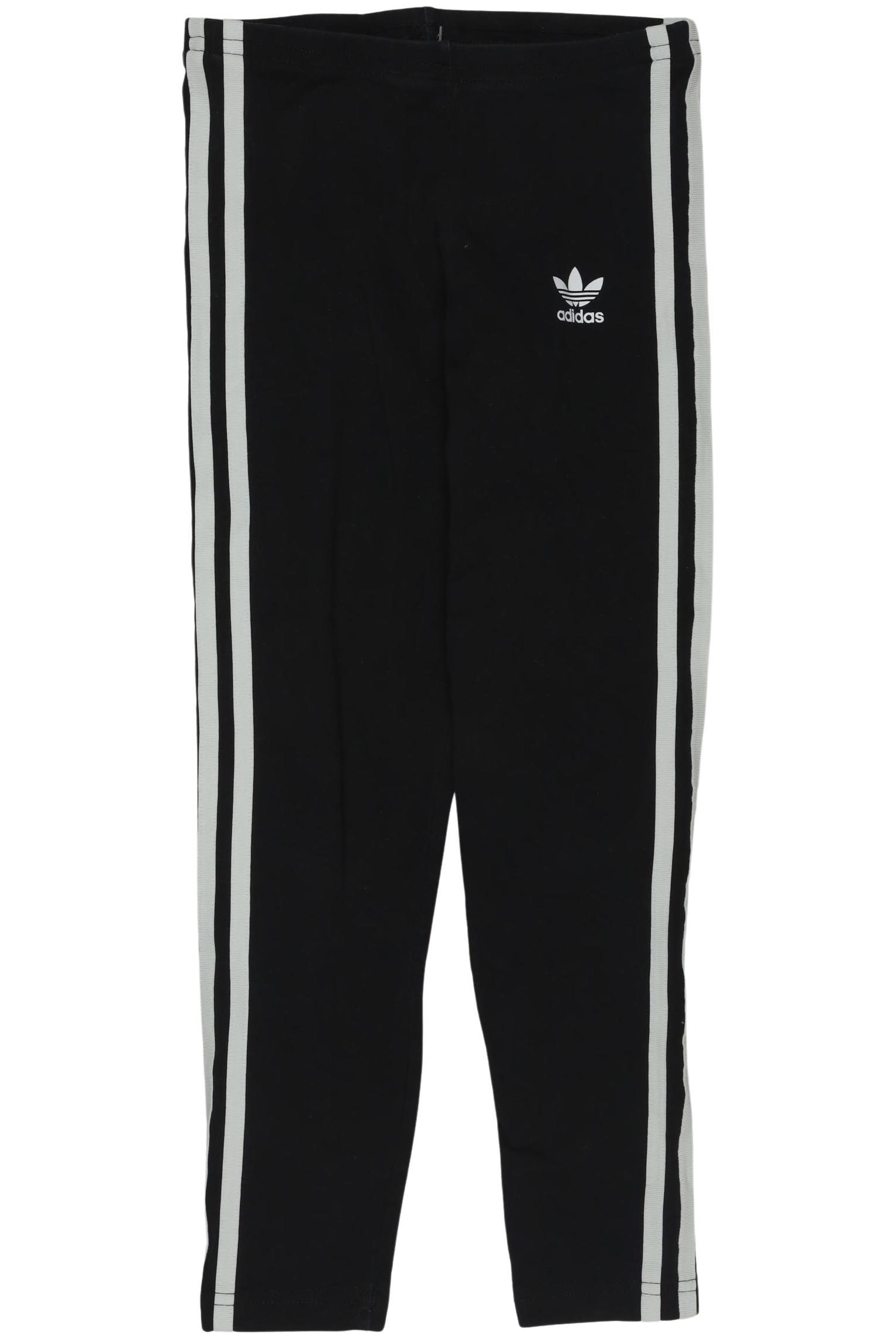 

adidas Originals Jungen Stoffhose, schwarz, Gr. 128