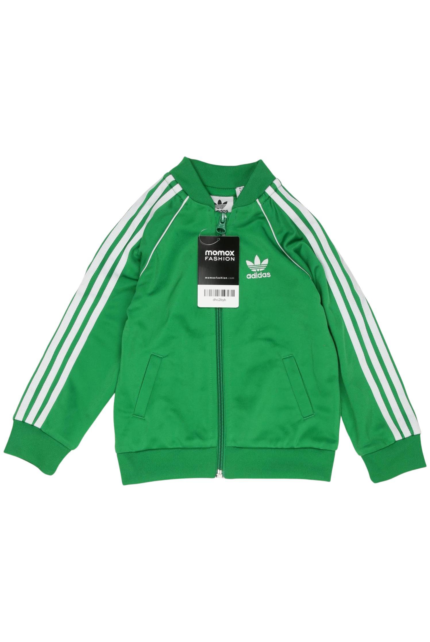 

adidas Originals Jungen Strickjacke, grün, Gr. 86