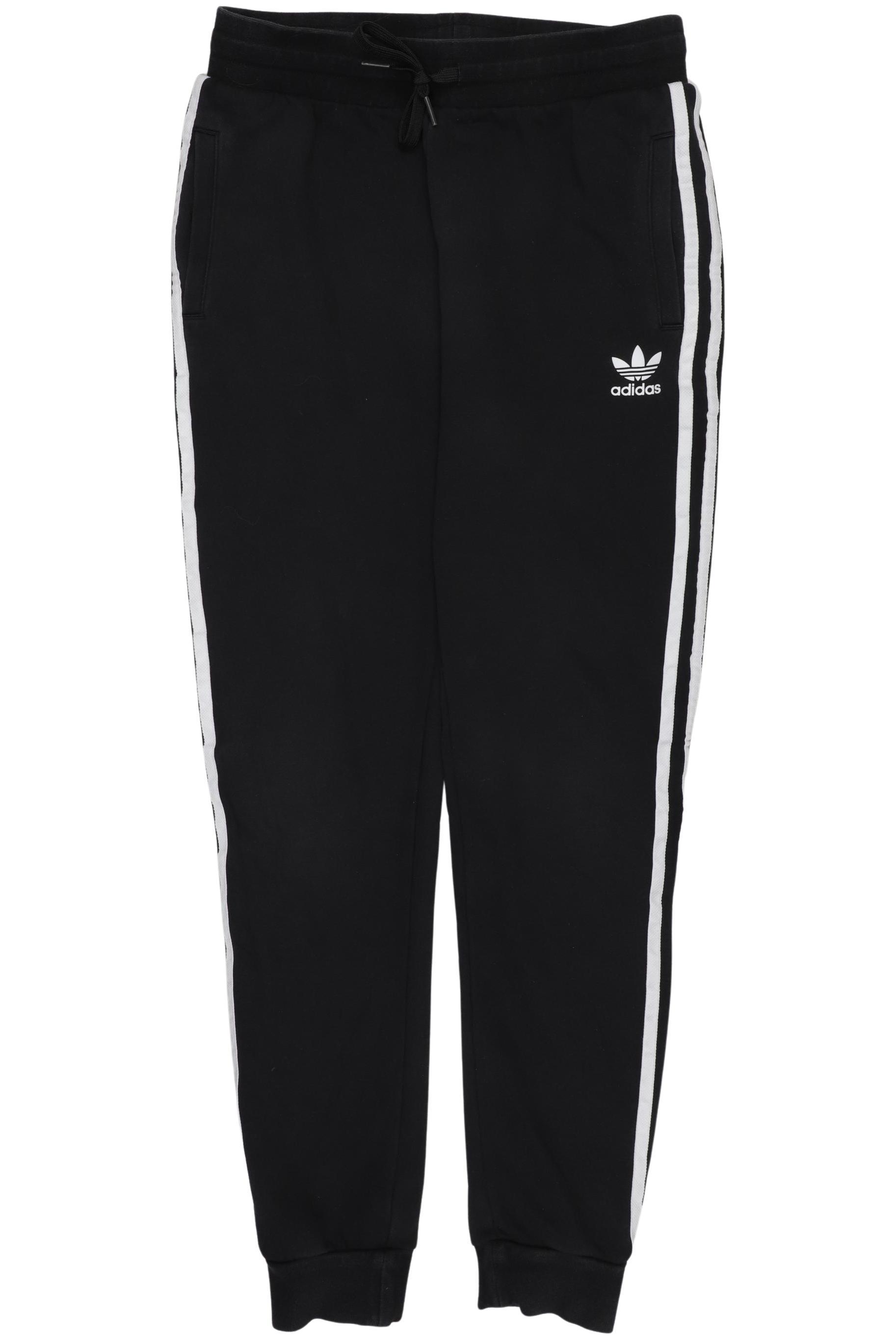 

adidas Originals Jungen Stoffhose, schwarz, Gr. 164