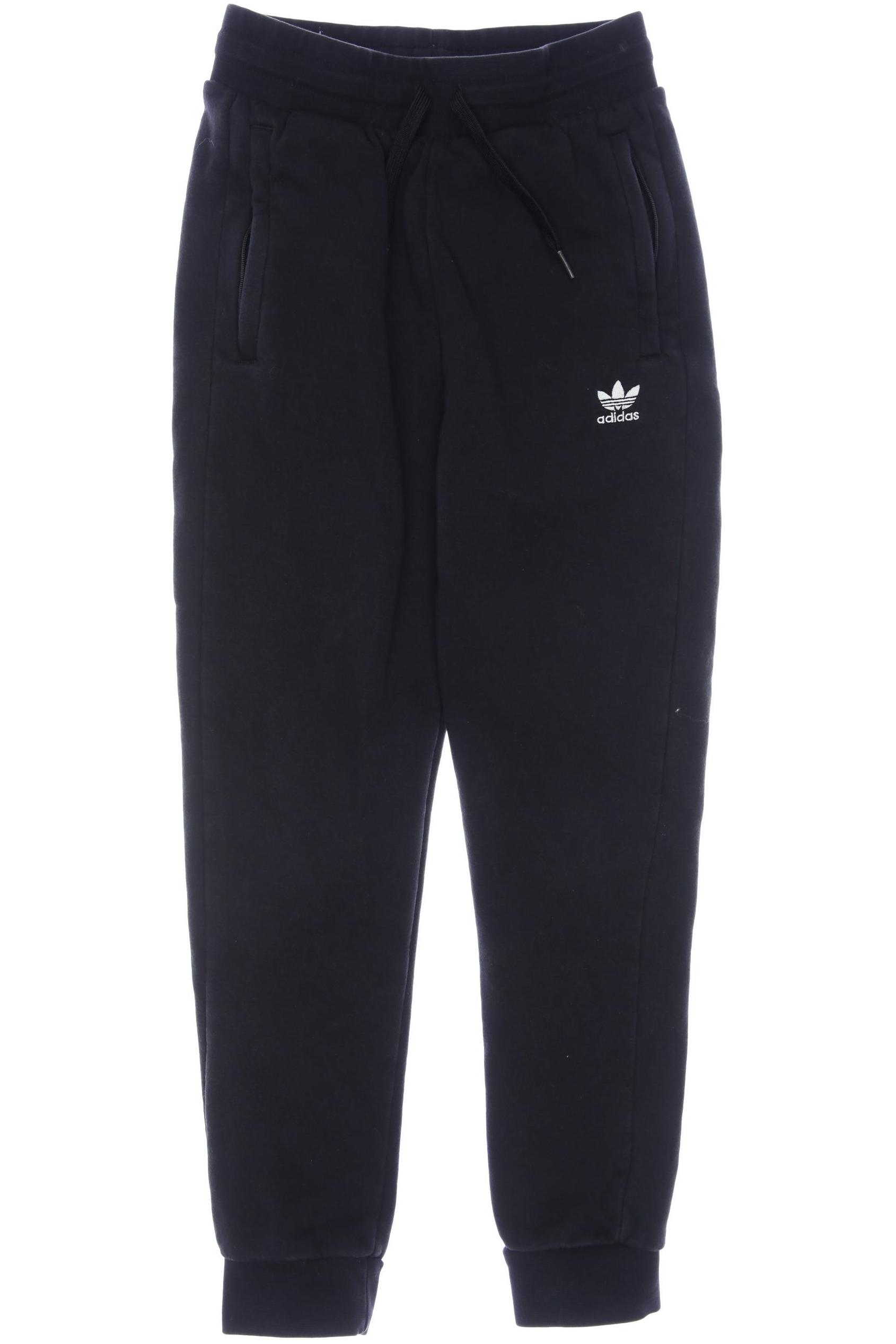 

adidas Originals Jungen Stoffhose, schwarz, Gr. 152