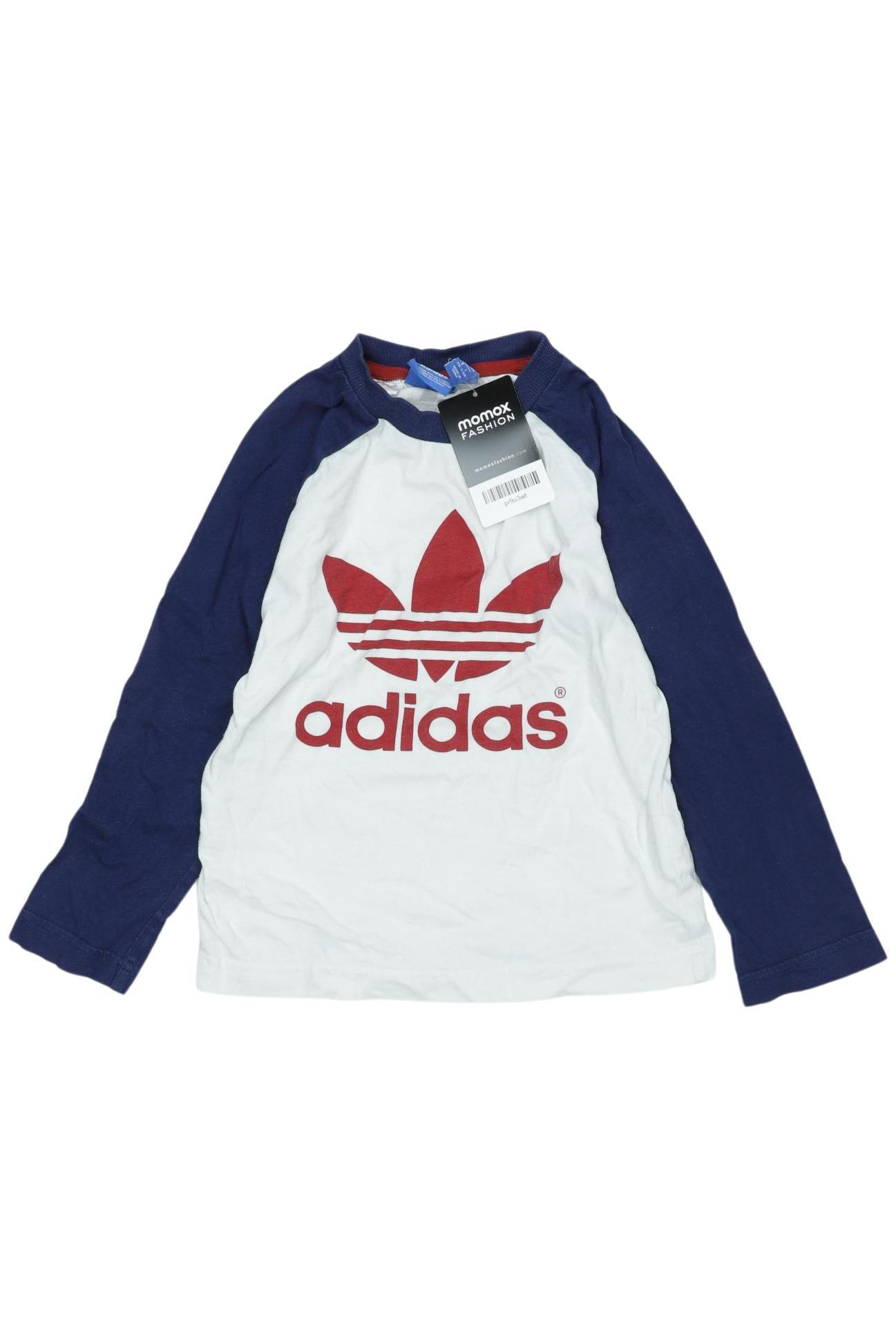 

adidas Originals Herren Langarmshirt, weiß, Gr. 116