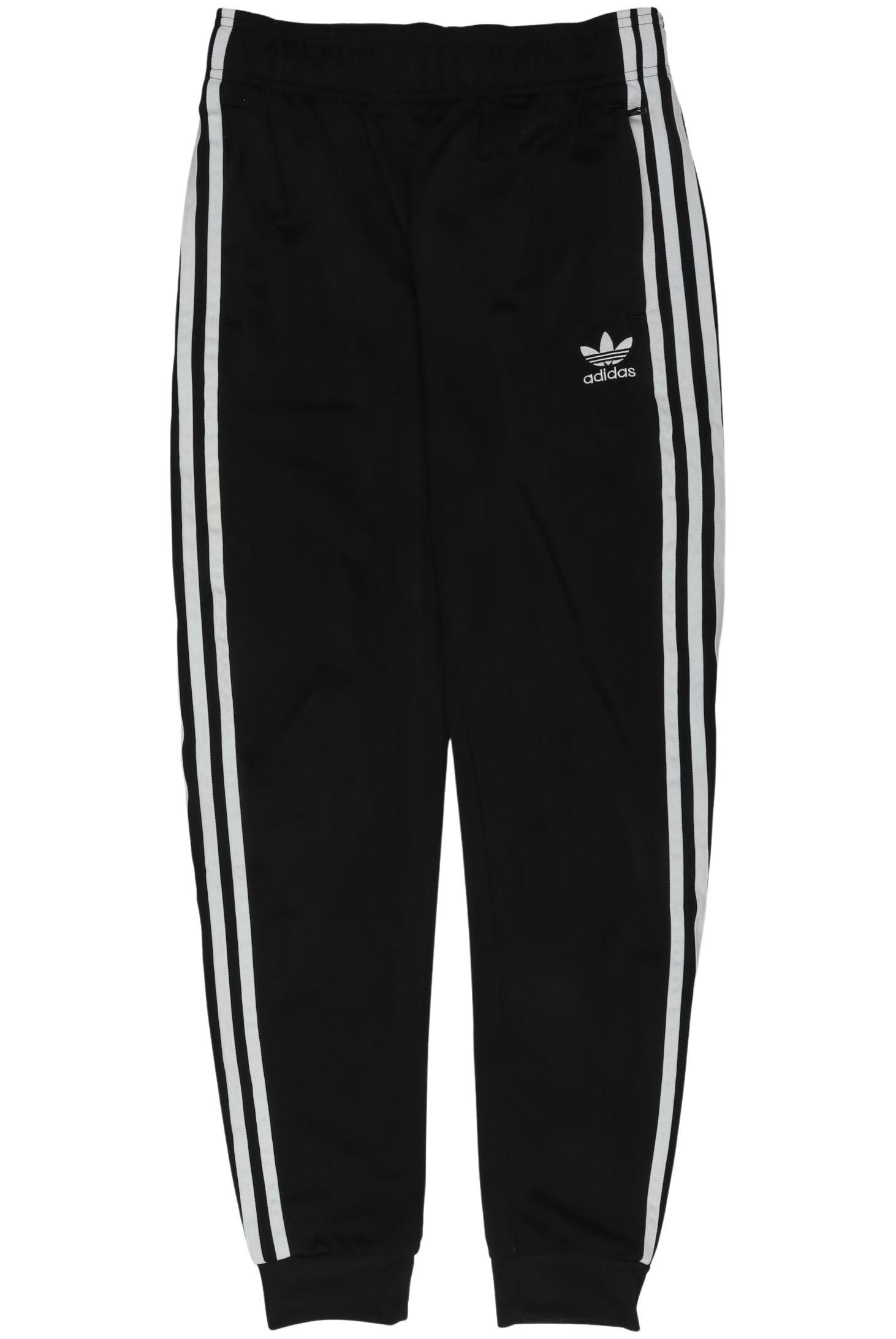 

adidas Originals Jungen Stoffhose, schwarz, Gr. 164
