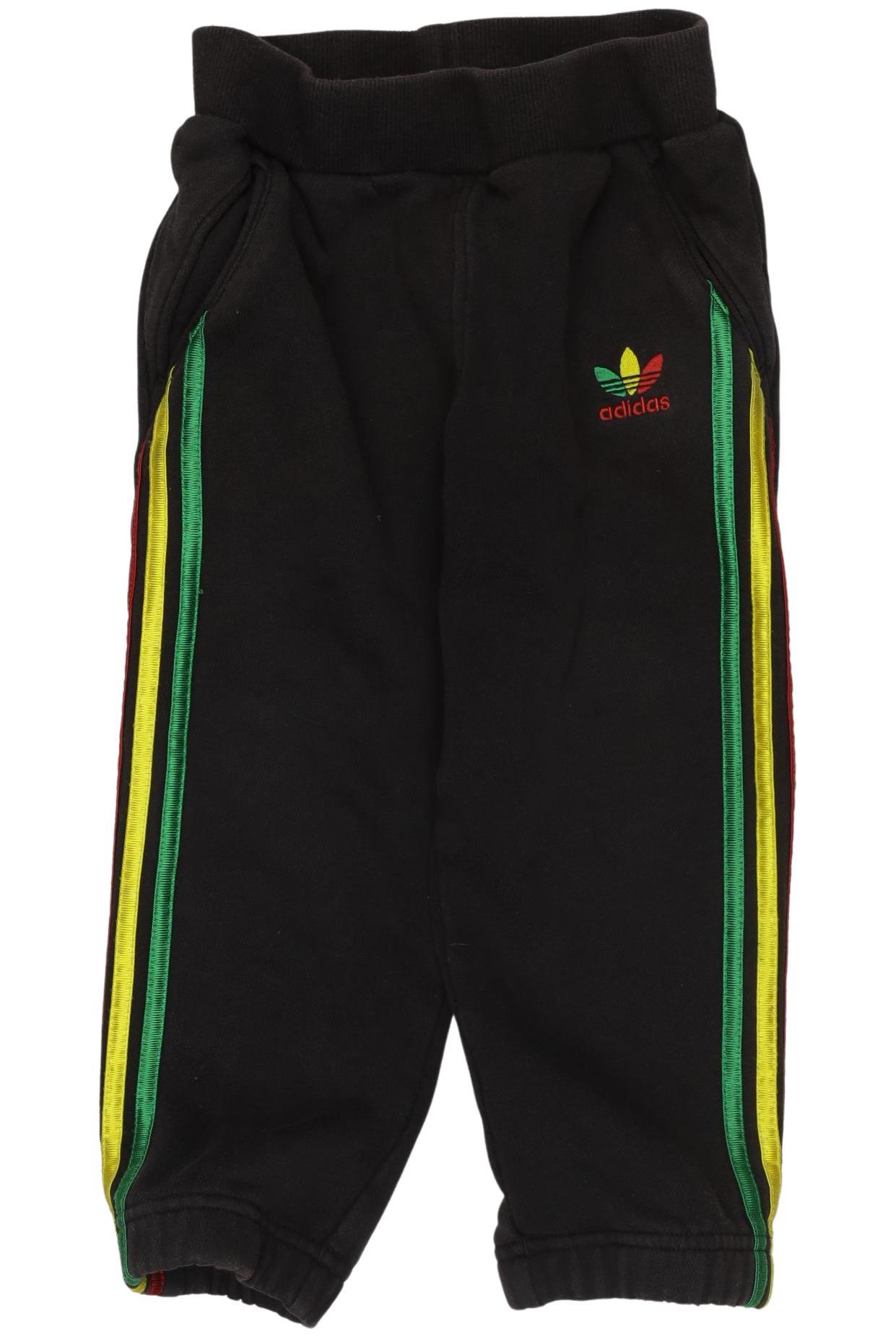 

adidas Originals Jungen Stoffhose, schwarz, Gr. 98