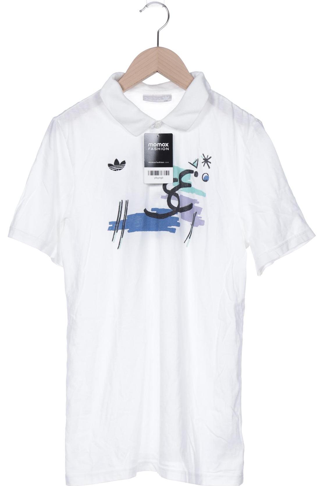 

adidas Originals Herren Poloshirt, weiß, Gr. 176