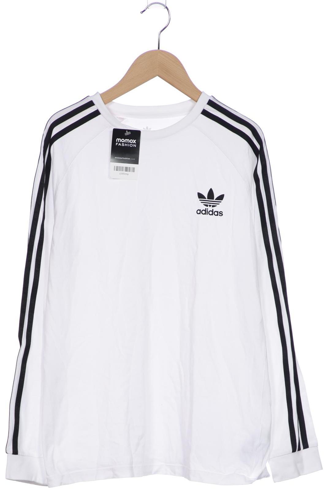 

adidas Originals Herren Langarmshirt, weiß, Gr. 170