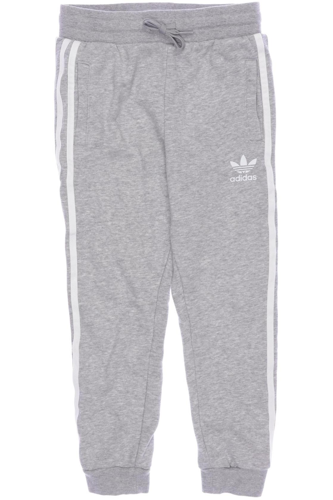 

adidas Originals Damen Stoffhose, grau, Gr. 128