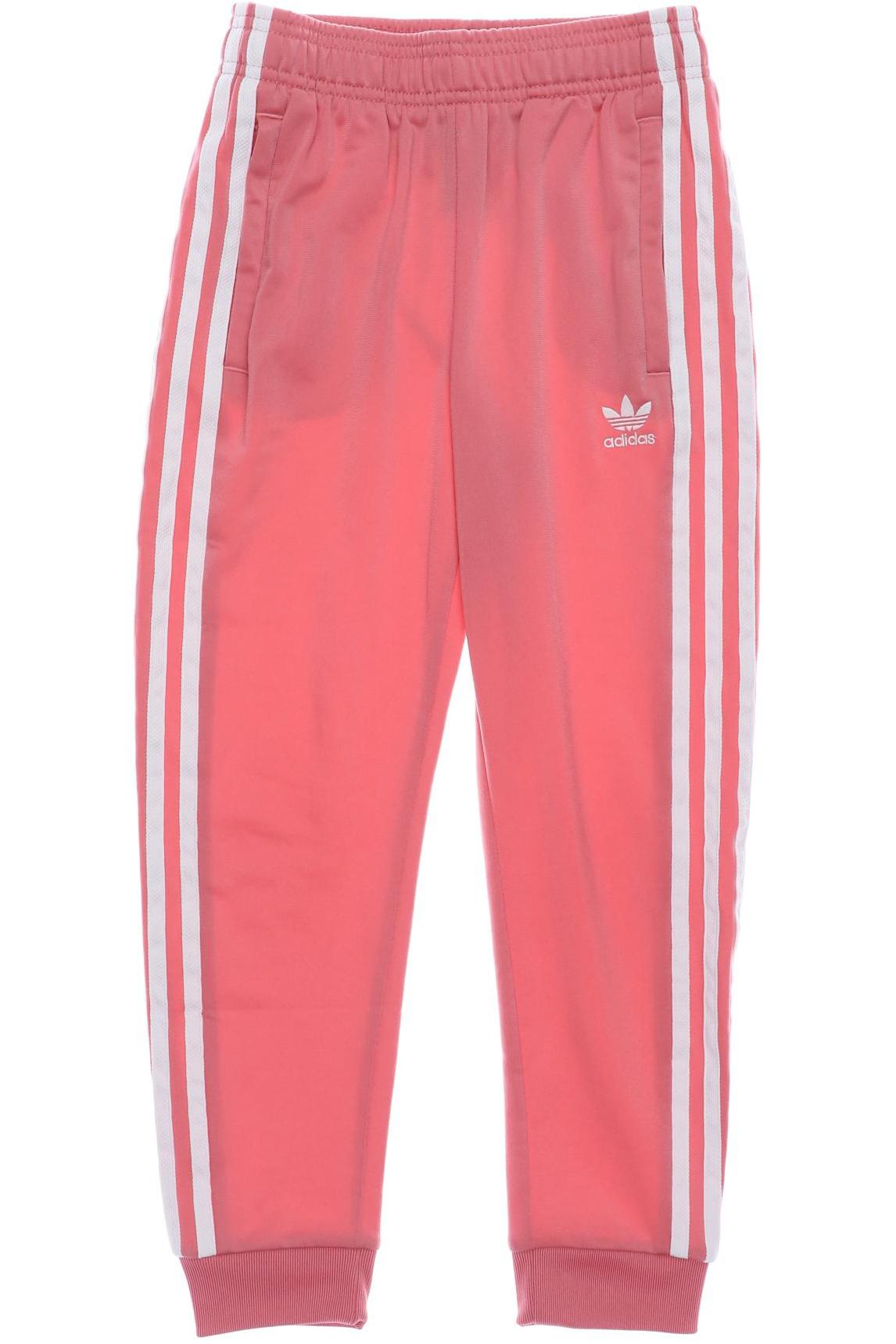 

adidas Originals Damen Stoffhose, pink, Gr. 128