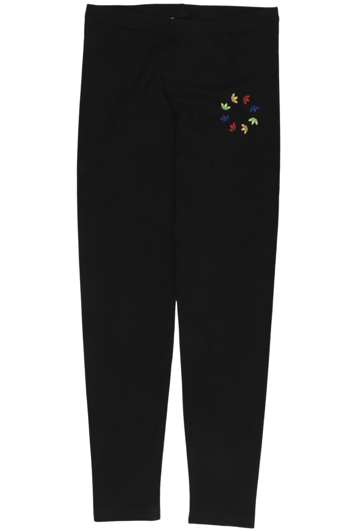 

adidas Originals Mädchen Stoffhose, schwarz, Gr. 140