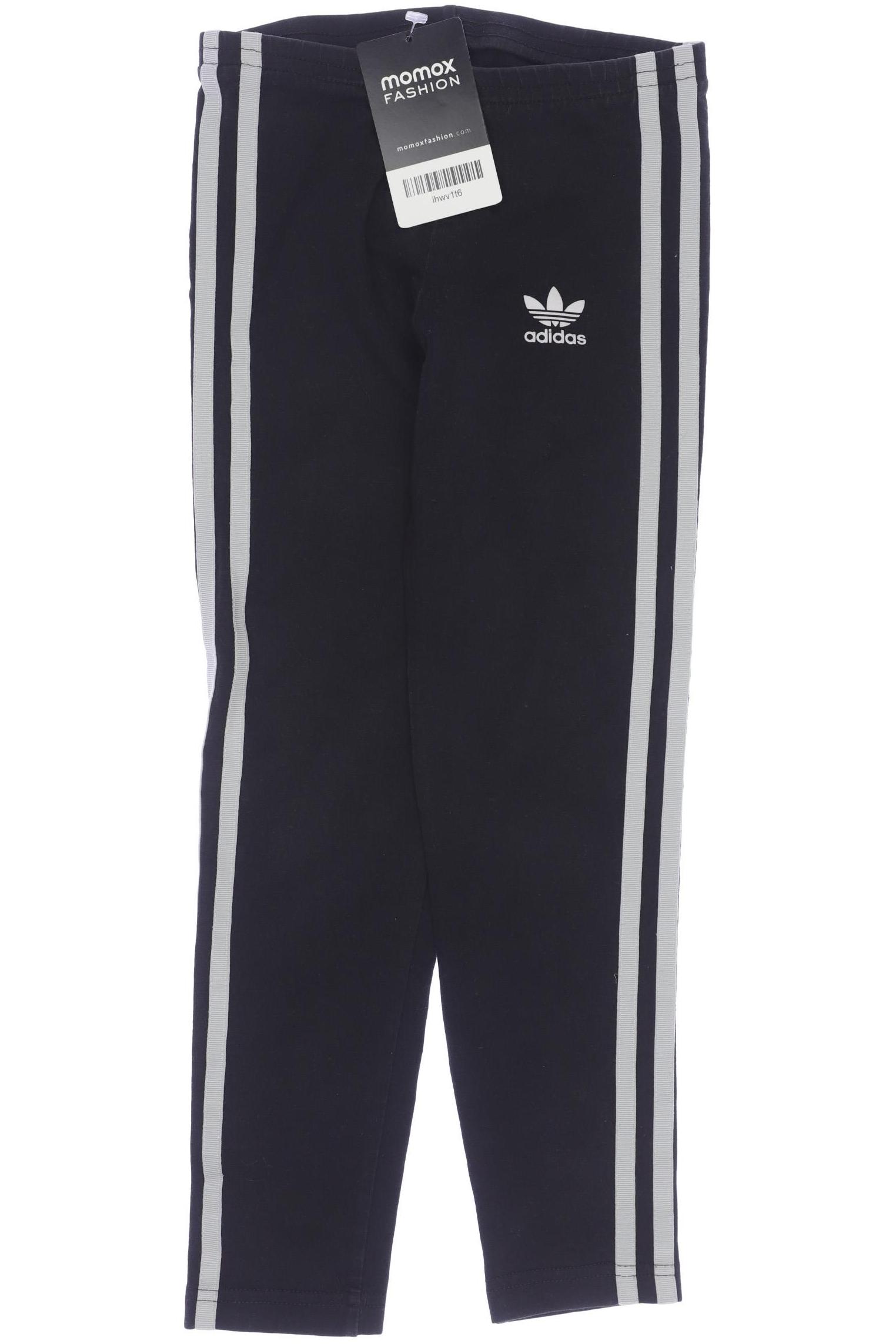 

adidas Originals Damen Stoffhose, schwarz, Gr. 122