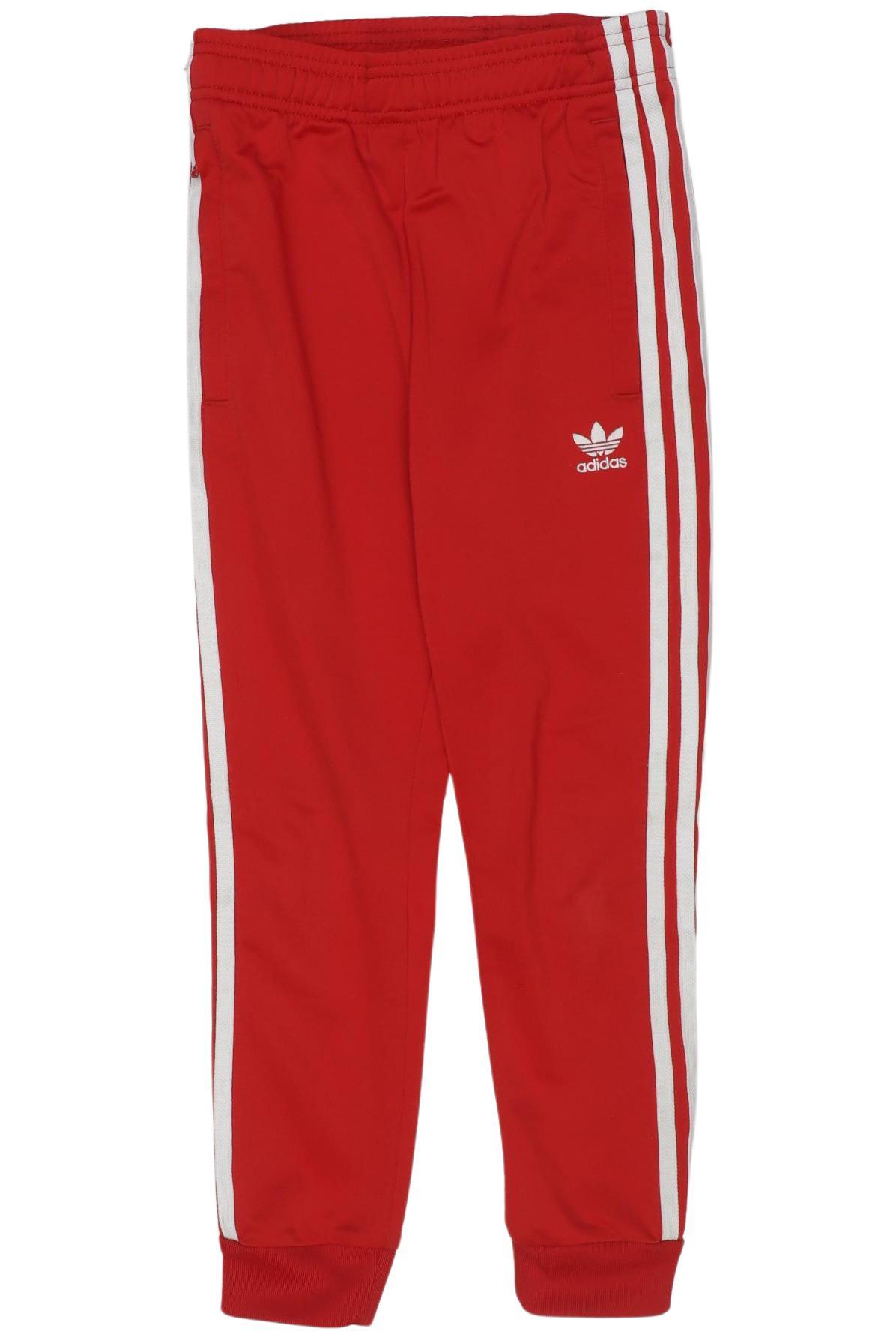 

adidas Originals Mädchen Stoffhose, rot, Gr. 128
