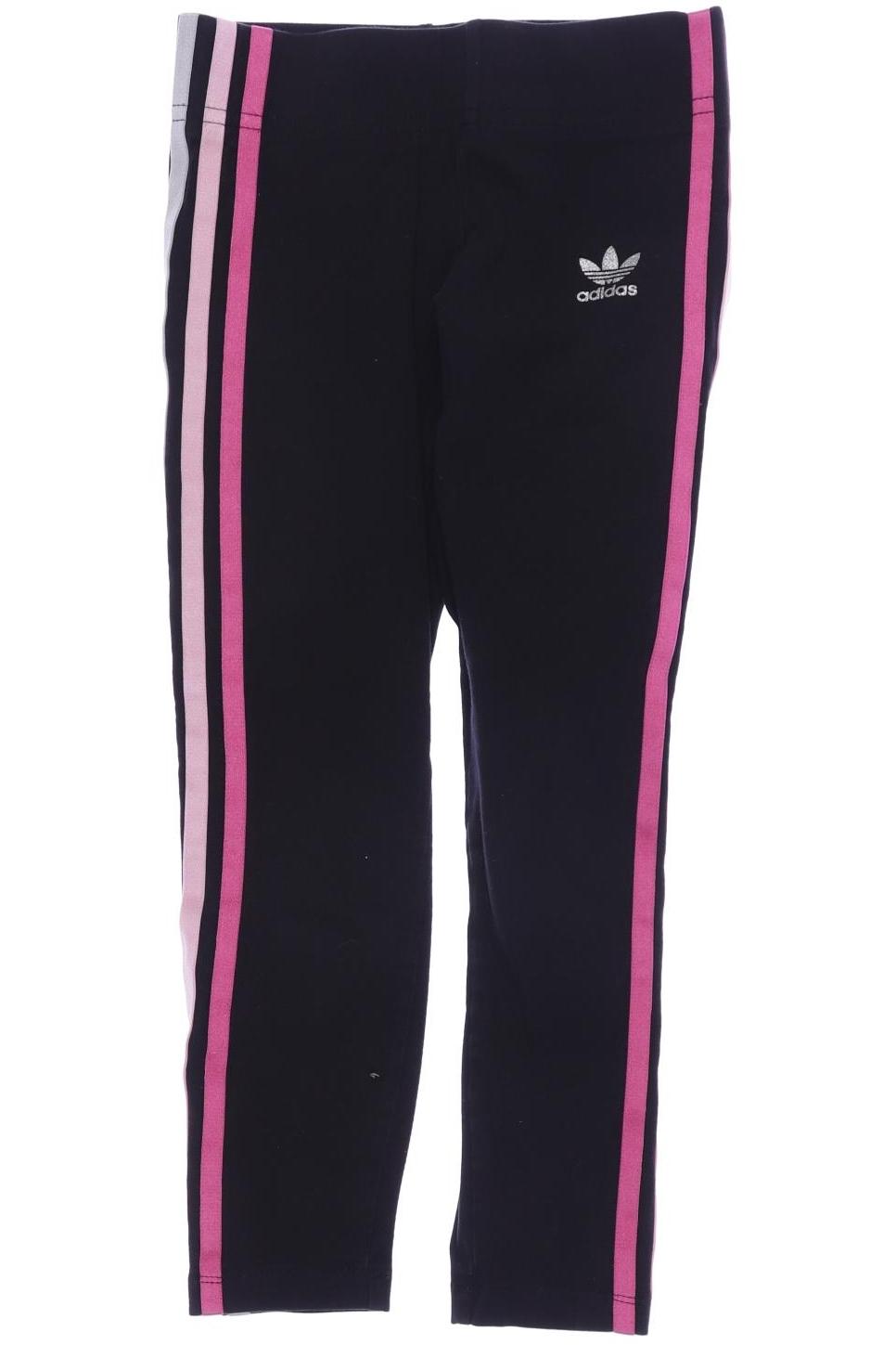 

adidas Originals Mädchen Stoffhose, schwarz, Gr. 128