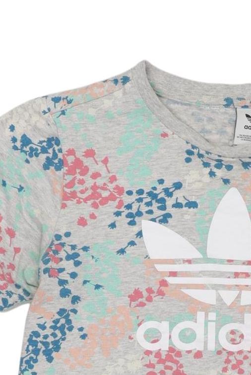 Thumbnail - adidas Originals Damen T-Shirt, grau, Gr. 128