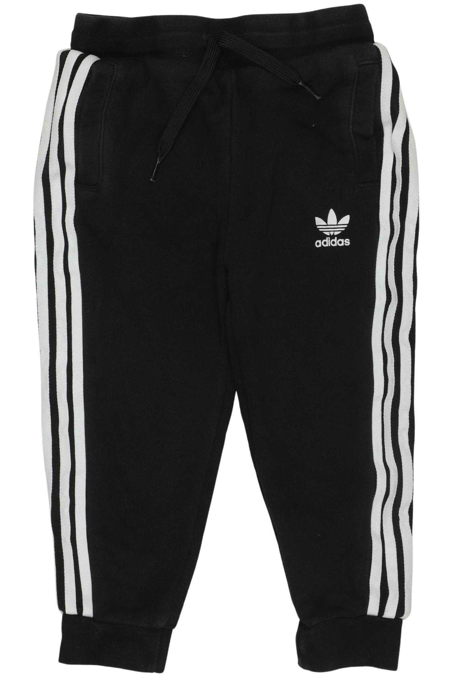 

adidas Originals Mädchen Stoffhose, schwarz, Gr. 98
