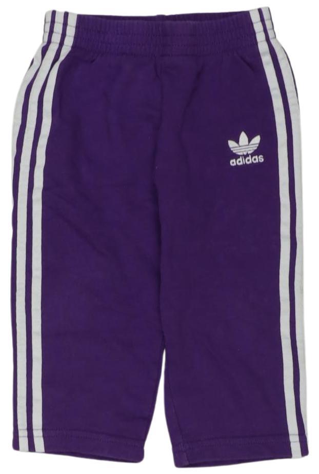 

adidas Originals Mädchen Stoffhose, flieder, Gr. 74