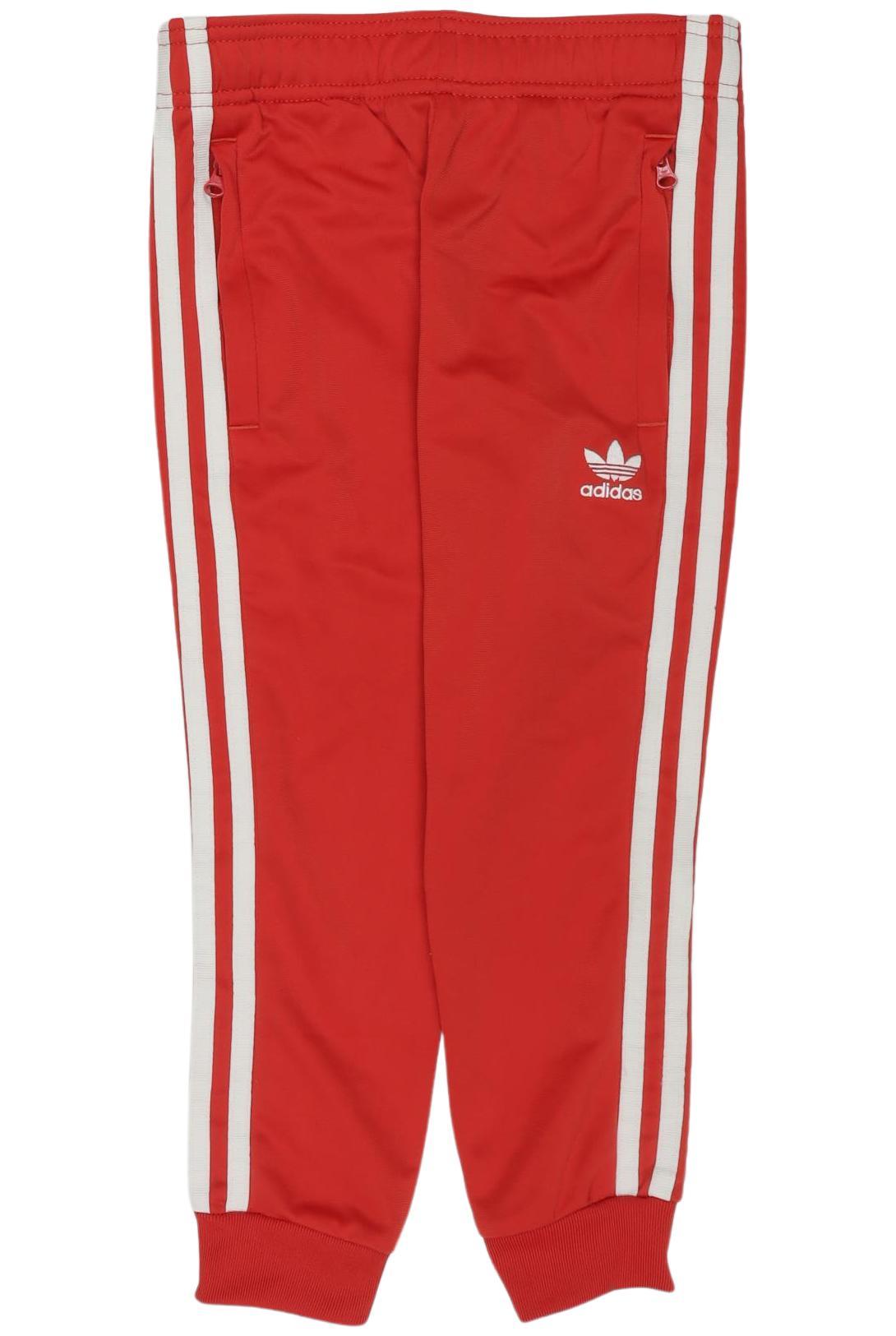 

adidas Originals Mädchen Stoffhose, rot, Gr. 110