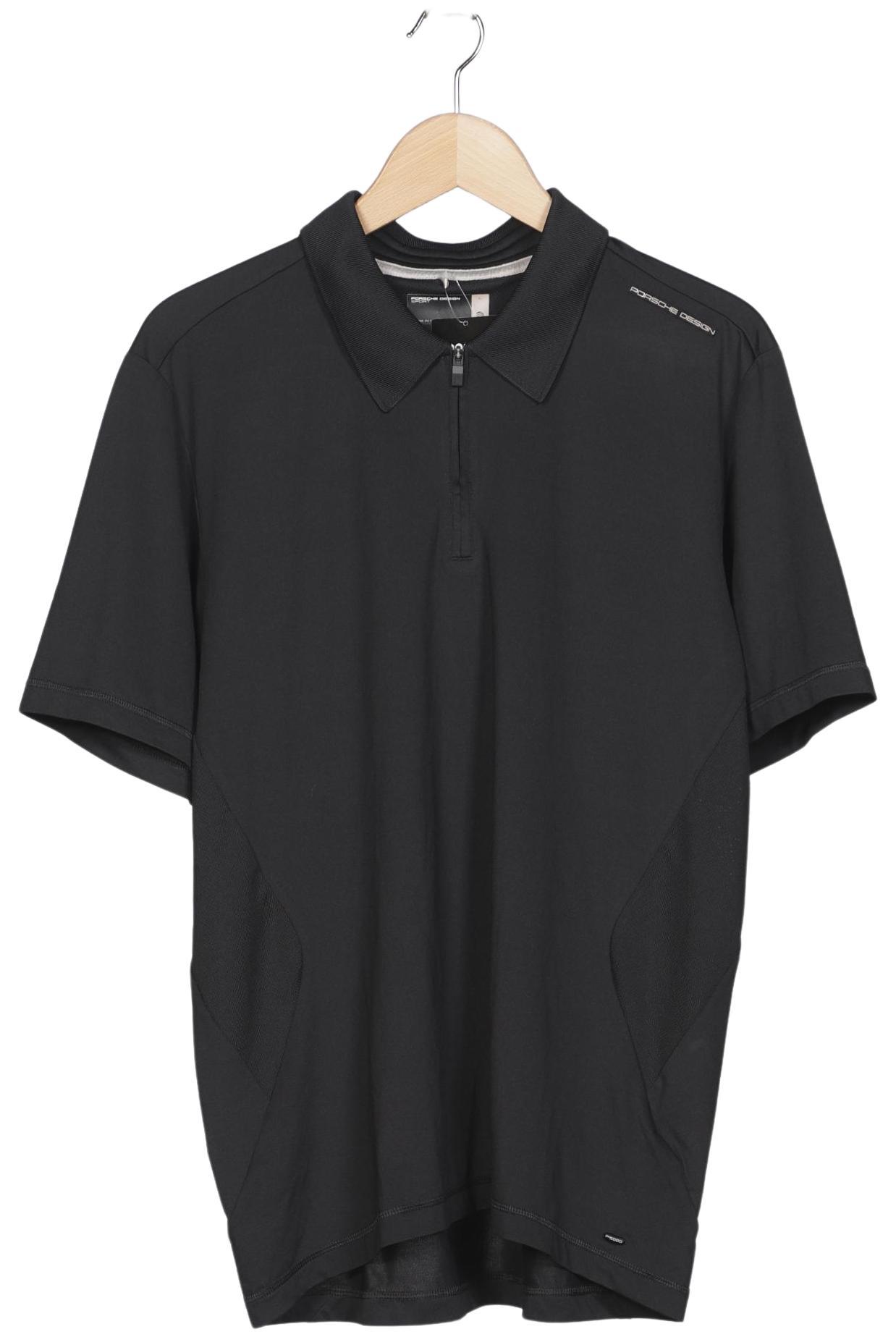 

adidas Porsche Design Herren Poloshirt, schwarz, Gr. 52