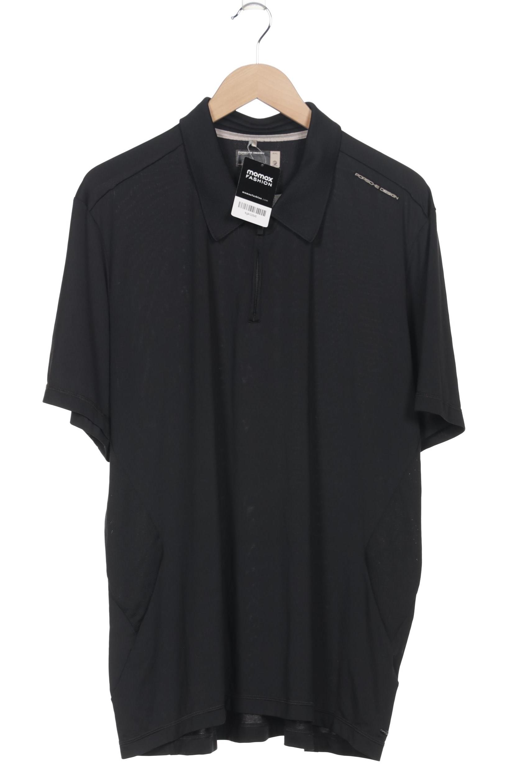 

adidas Porsche Design Herren Poloshirt, schwarz, Gr. 56