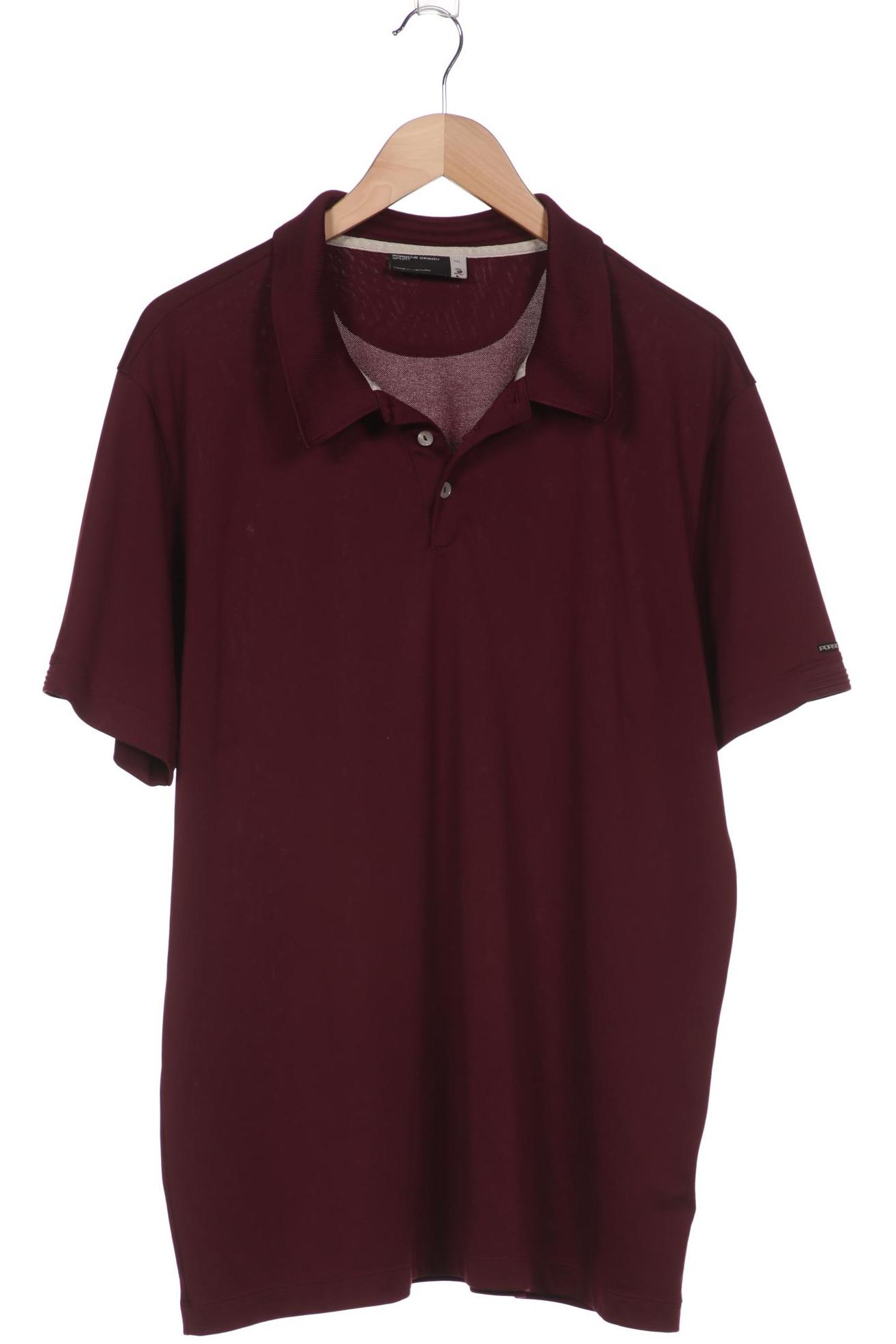 

adidas Porsche Design Herren Poloshirt, bordeaux, Gr. 56