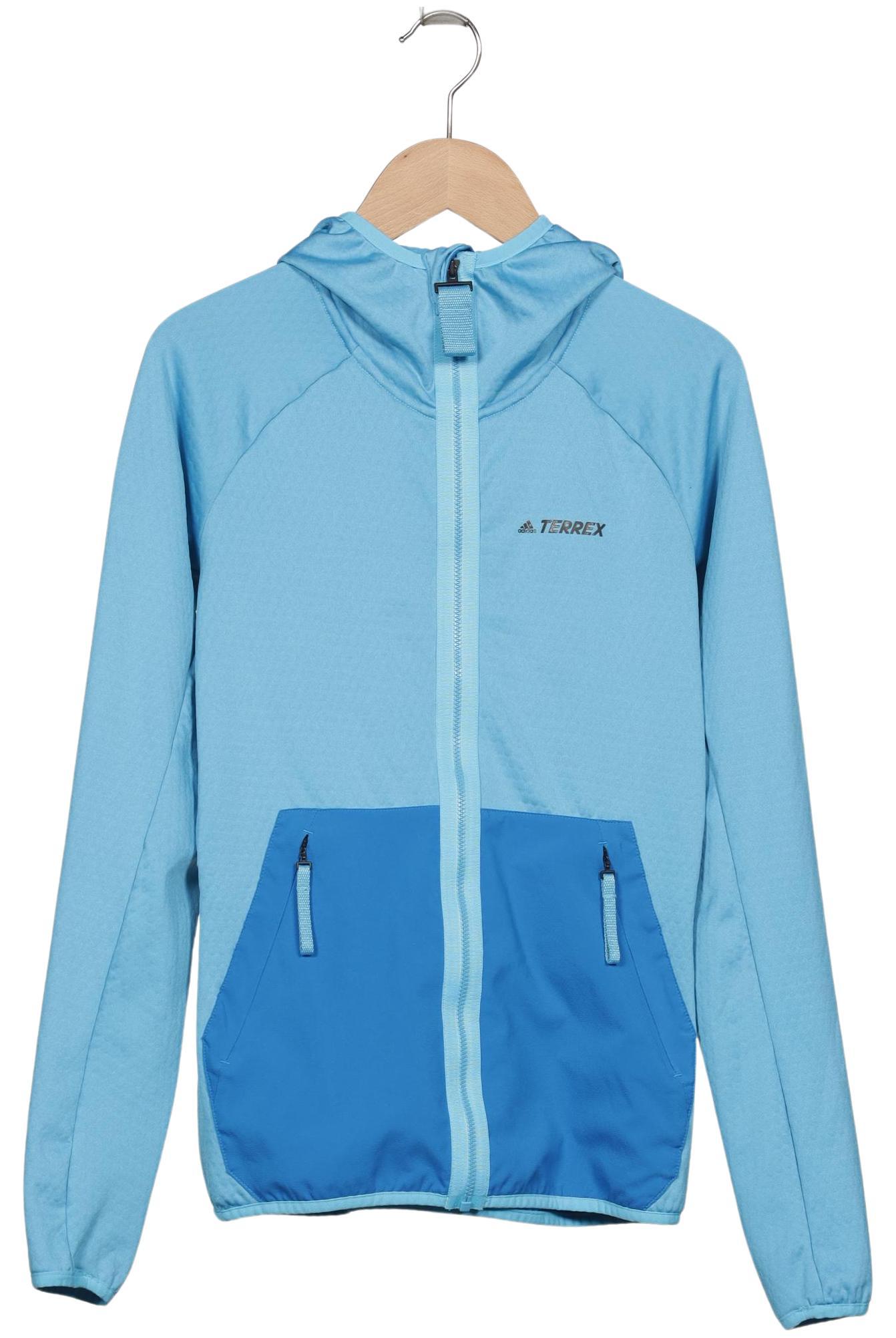 

adidas terrex Damen Kapuzenpullover, blau, Gr. 34