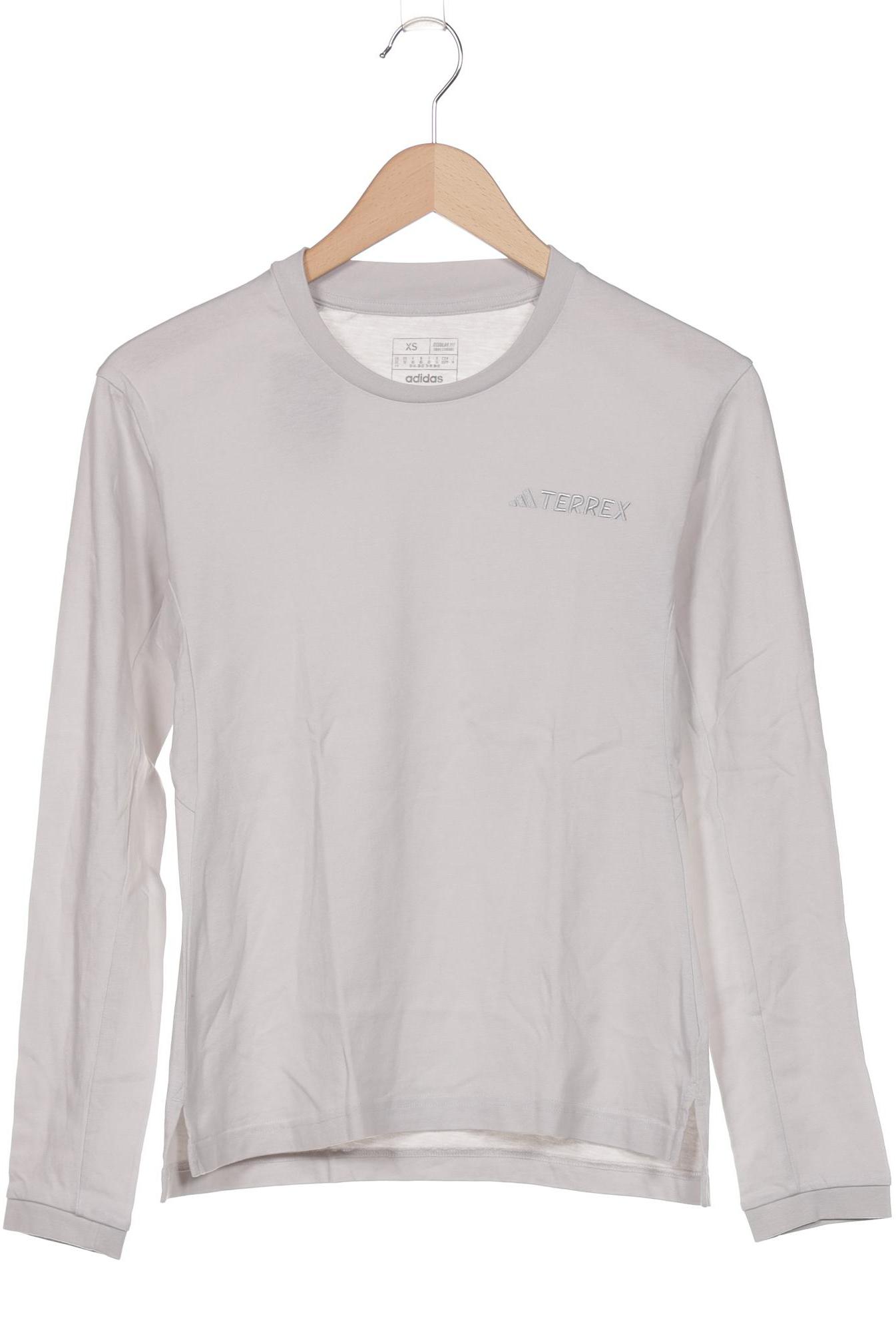 

adidas terrex Damen Langarmshirt, grau, Gr. 34