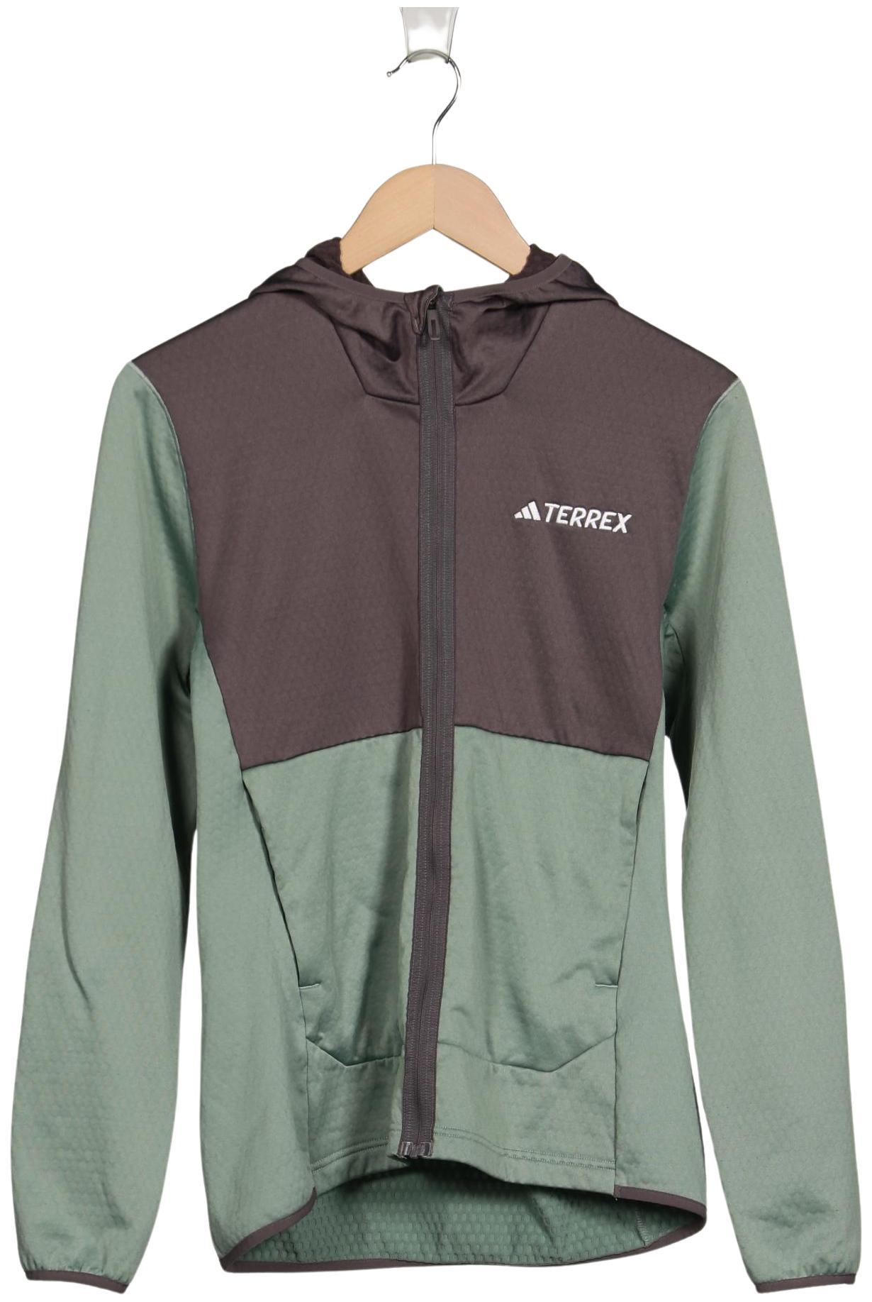

adidas terrex Damen Kapuzenpullover, grün, Gr. 38
