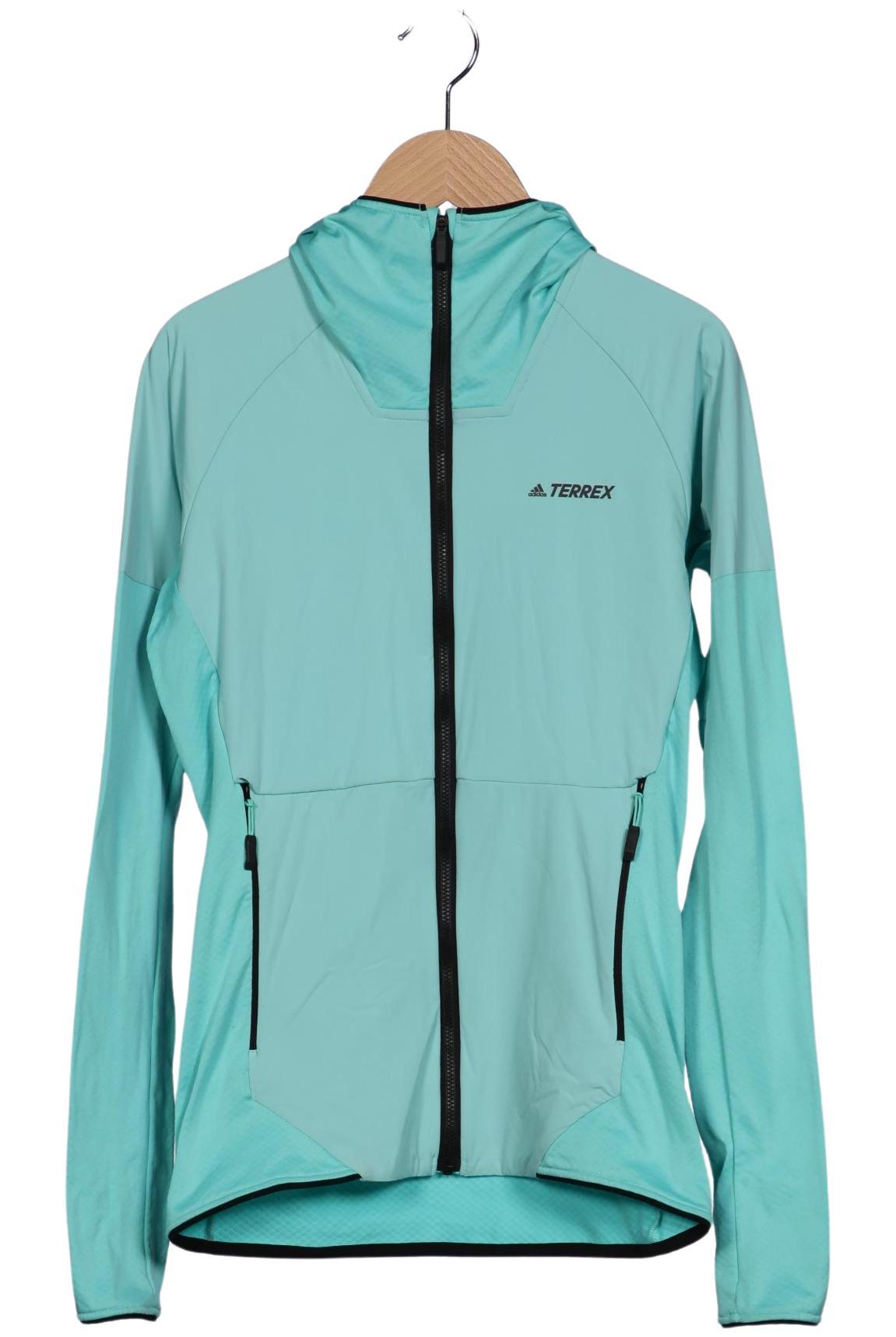

adidas terrex Damen Kapuzenpullover, türkis, Gr. 34