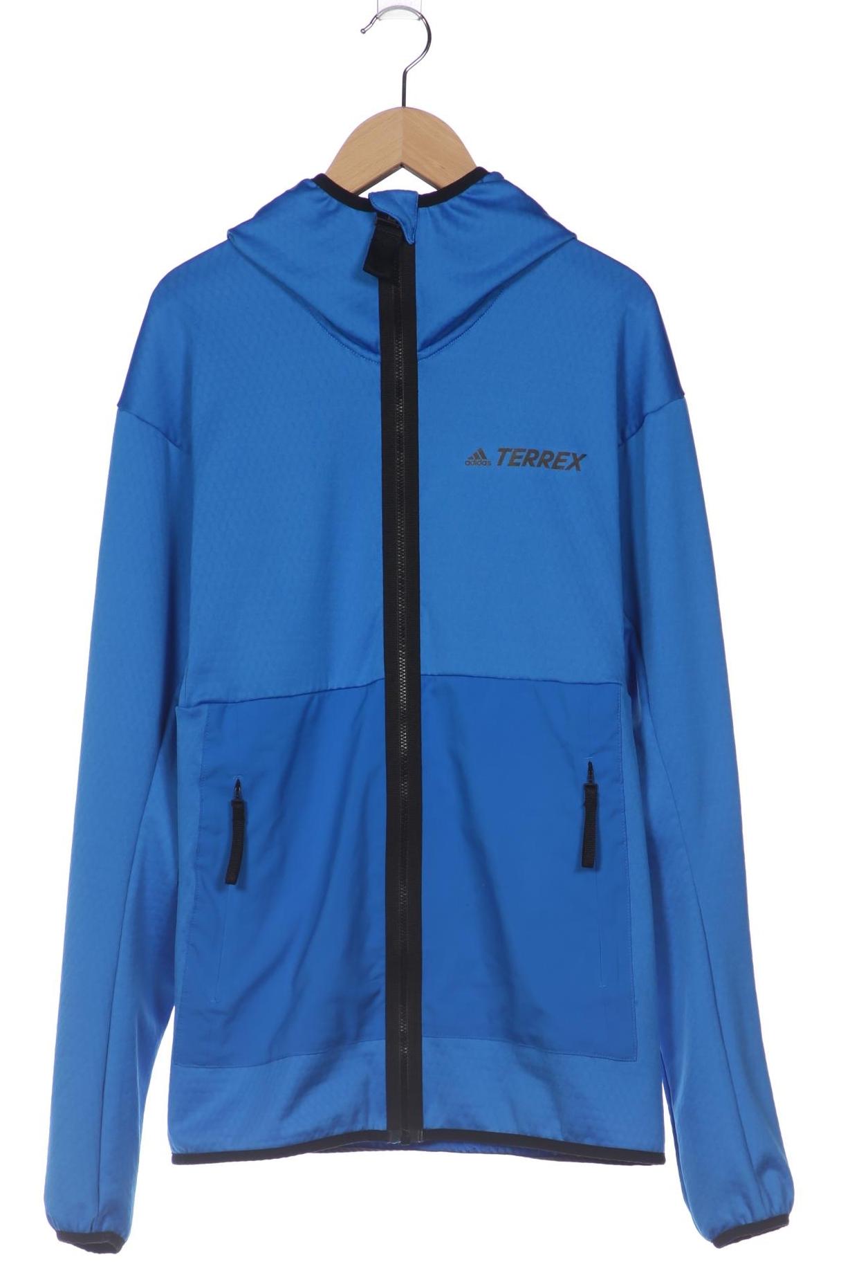 

adidas terrex Herren Kapuzenpullover, blau, Gr. 46