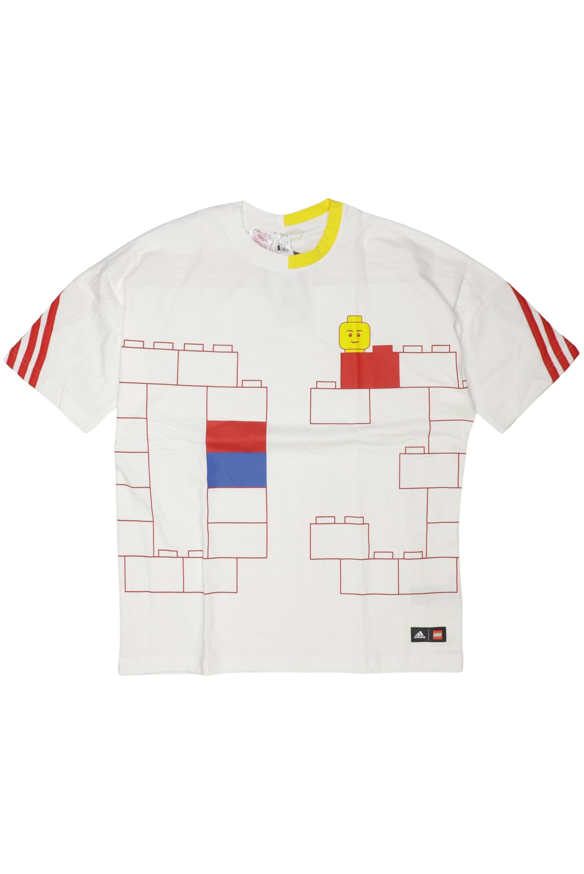 

Adidas x Lego Jungen T-Shirt, weiß, Gr. 164