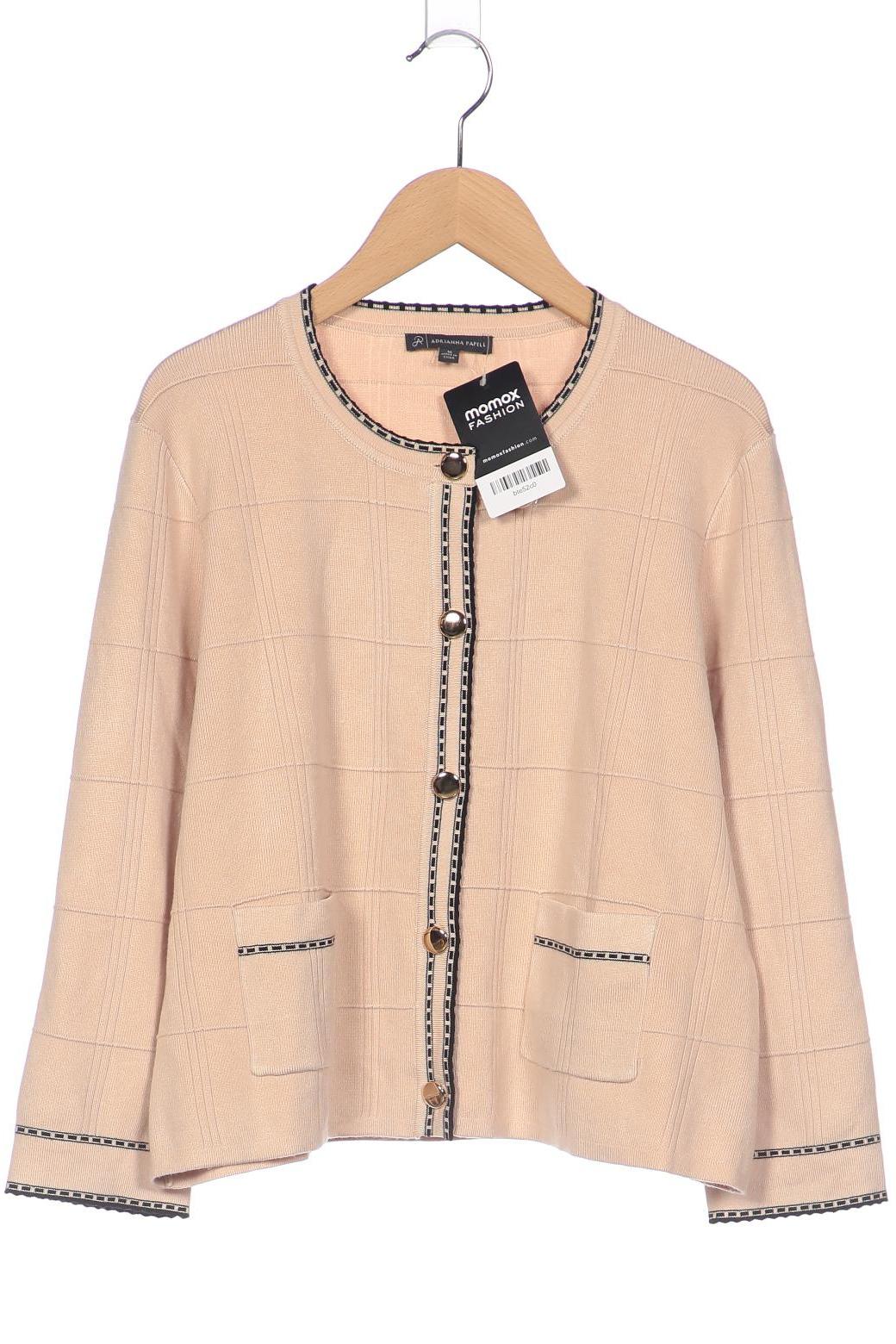 

adrianna papell Damen Strickjacke, beige, Gr. 38