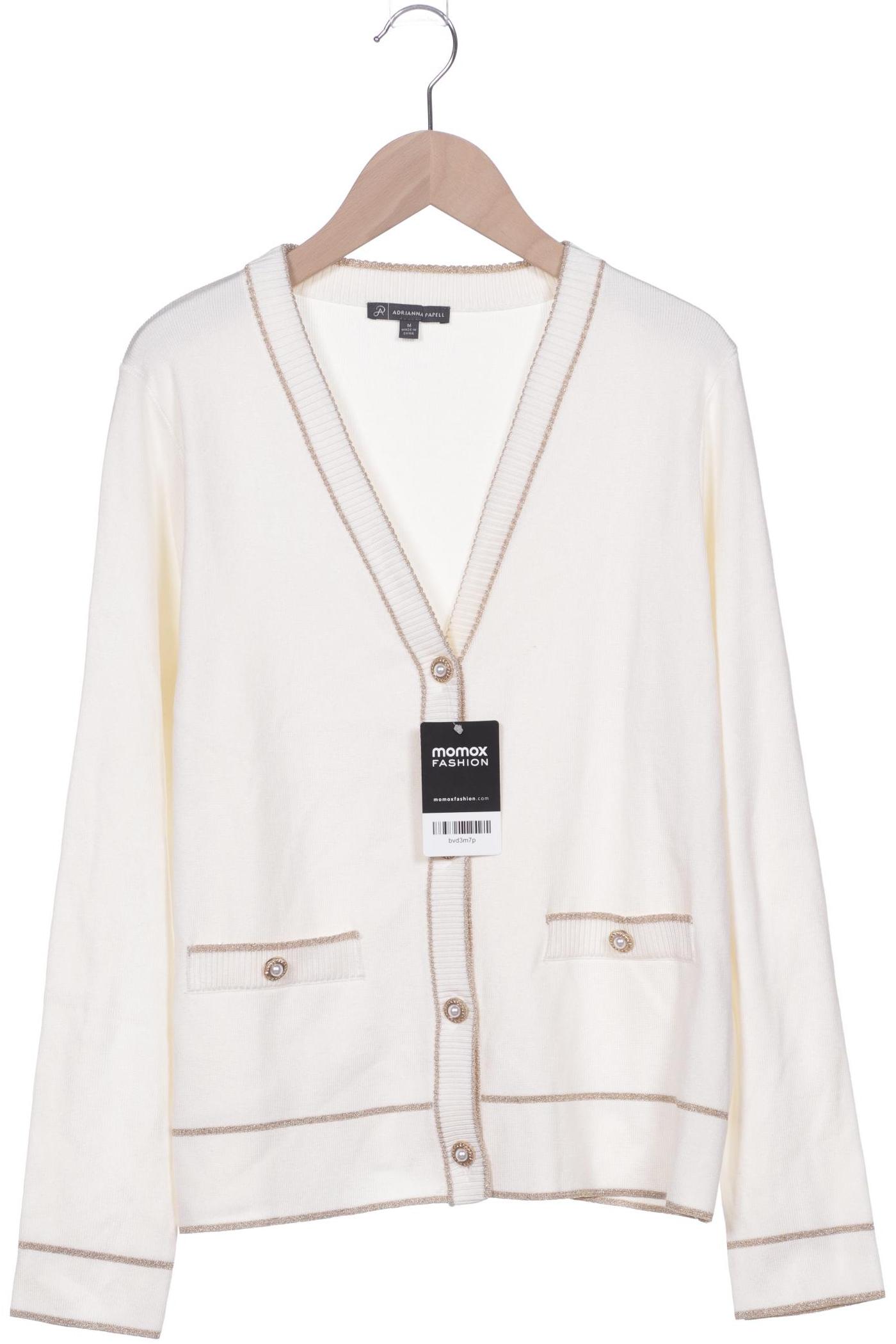 

adrianna papell Damen Strickjacke, beige, Gr. 38