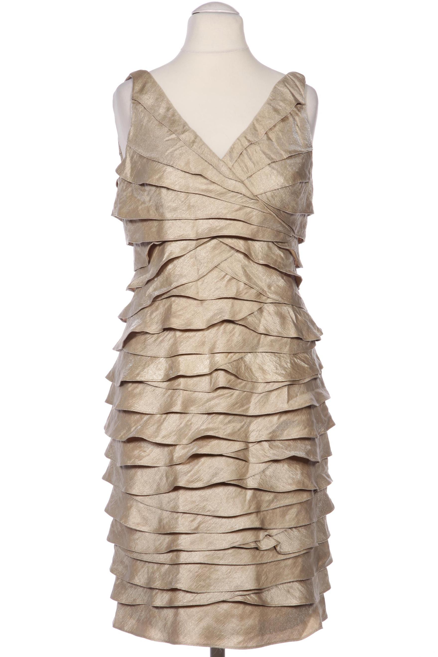 

adrianna papell Damen Kleid, gold, Gr. 40