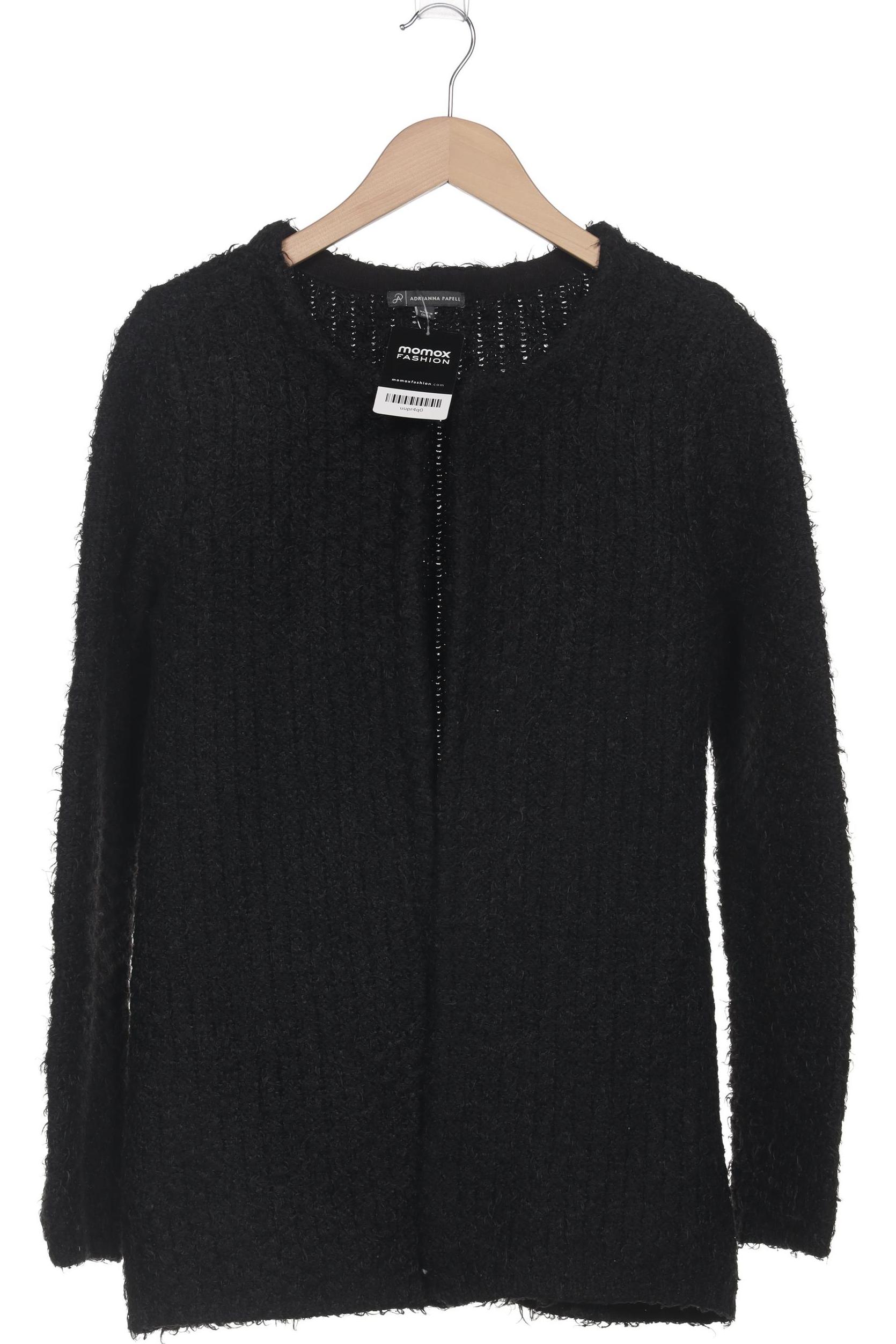 

adrianna papell Damen Strickjacke, schwarz, Gr. 42