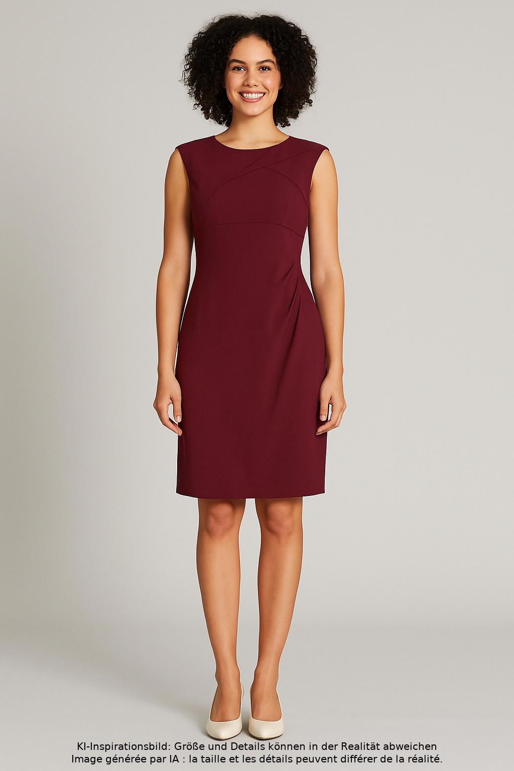 

adrianna papell Damen Kleid, bordeaux, Gr. 38