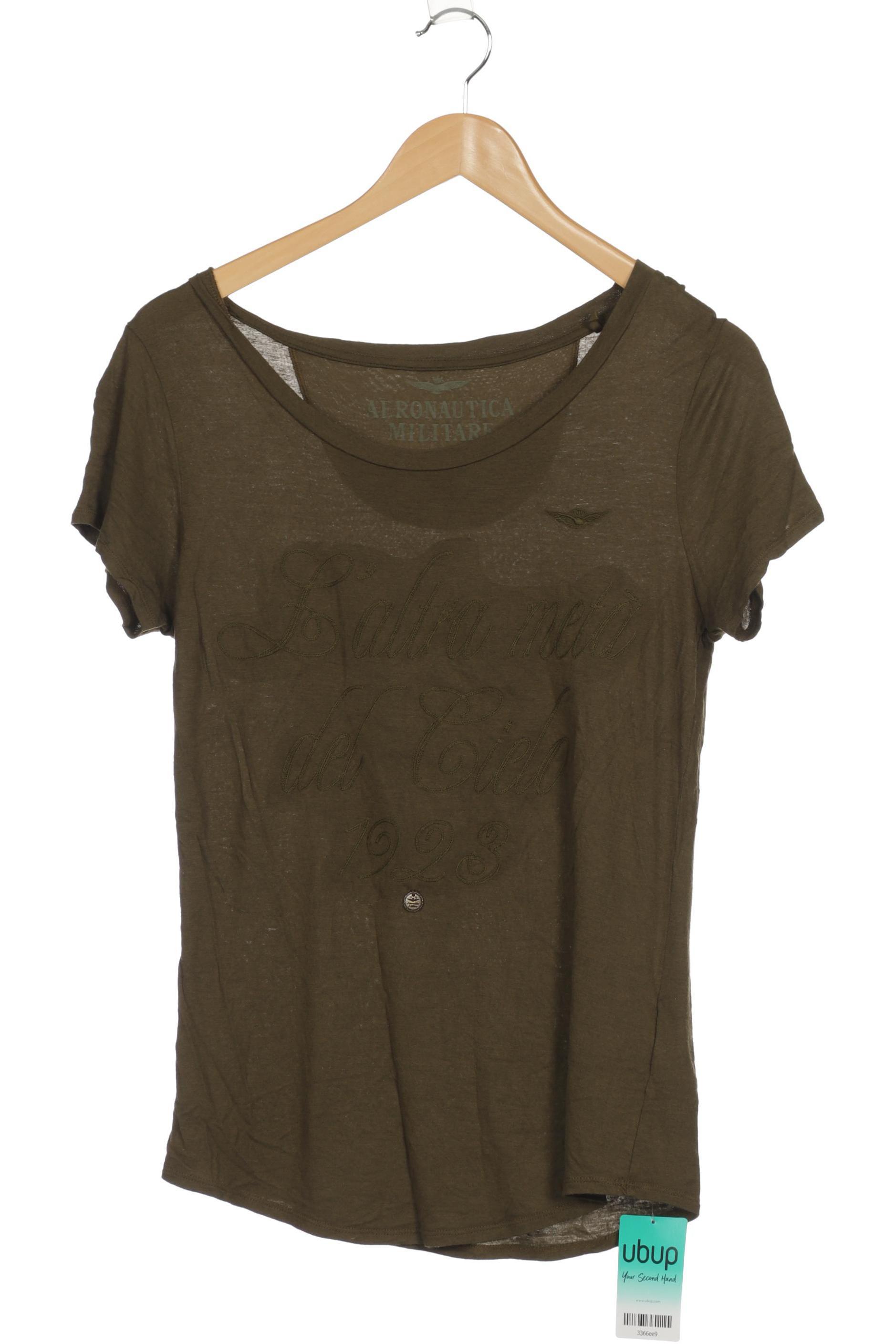 

Aeronautica Militare Damen T-Shirt, grün, Gr.
