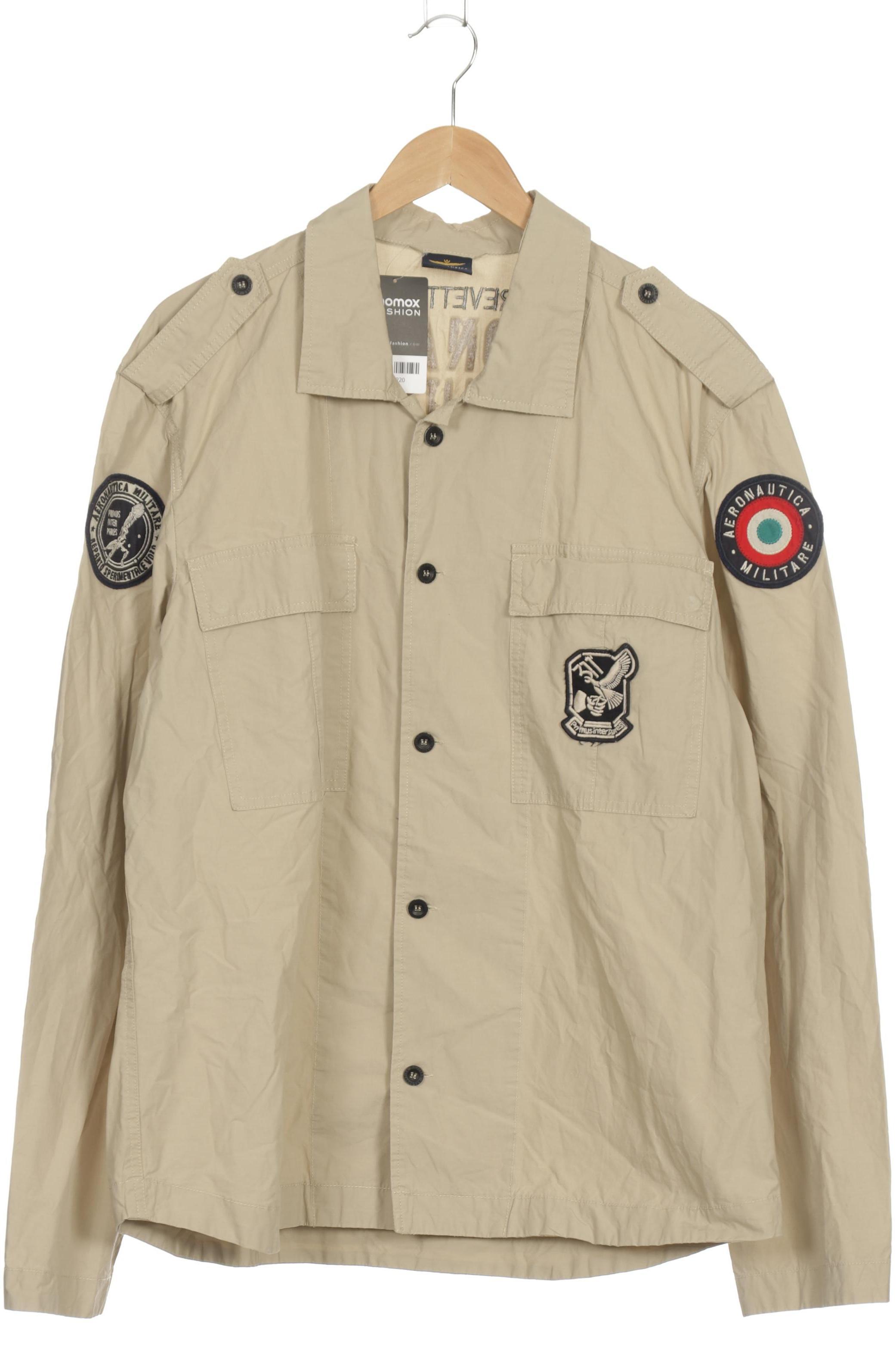 

Aeronautica Militare Herren Hemd, beige, Gr.
