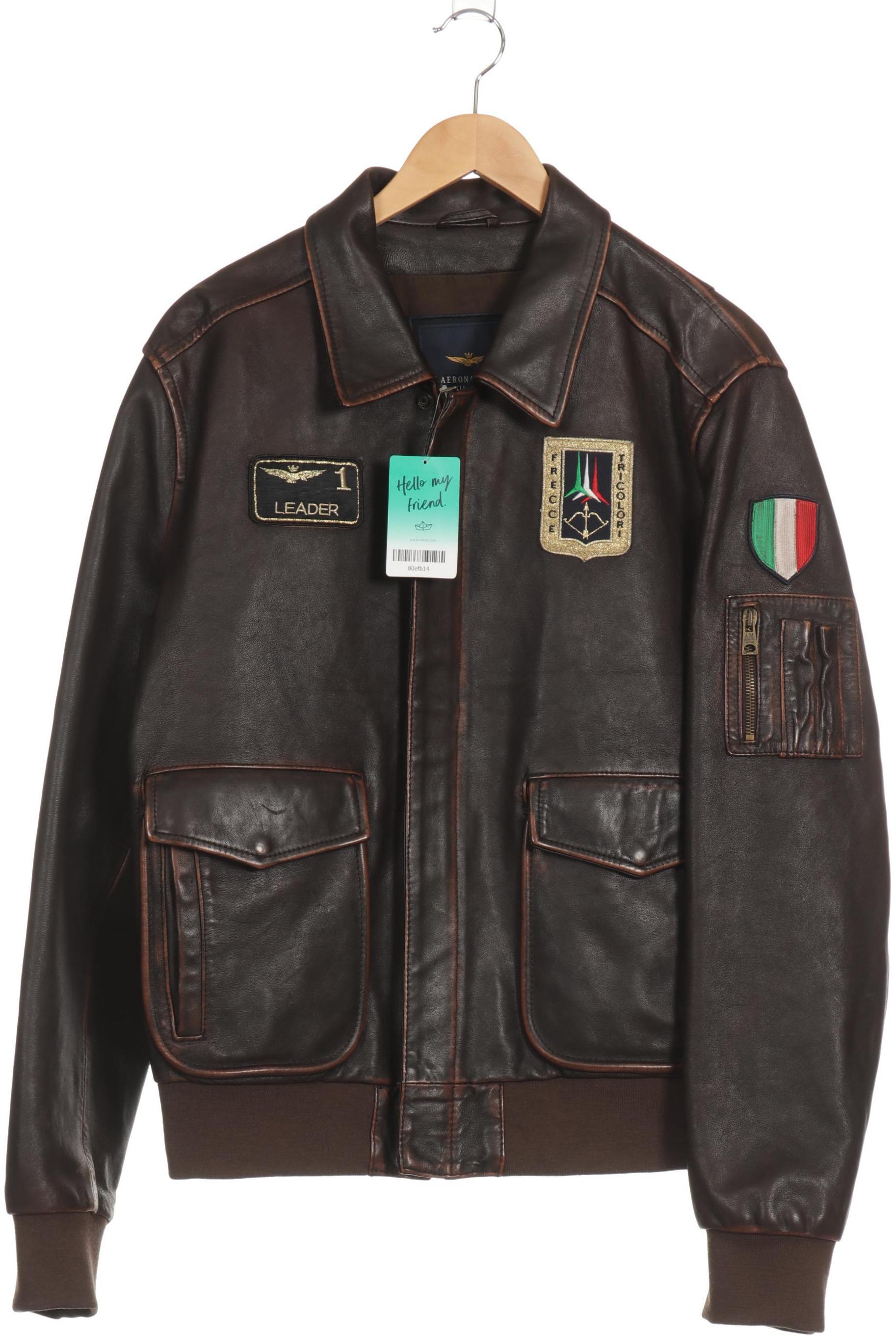 Thumbnail - Aeronautica Militare Herren Jacke, braun, Gr. 52