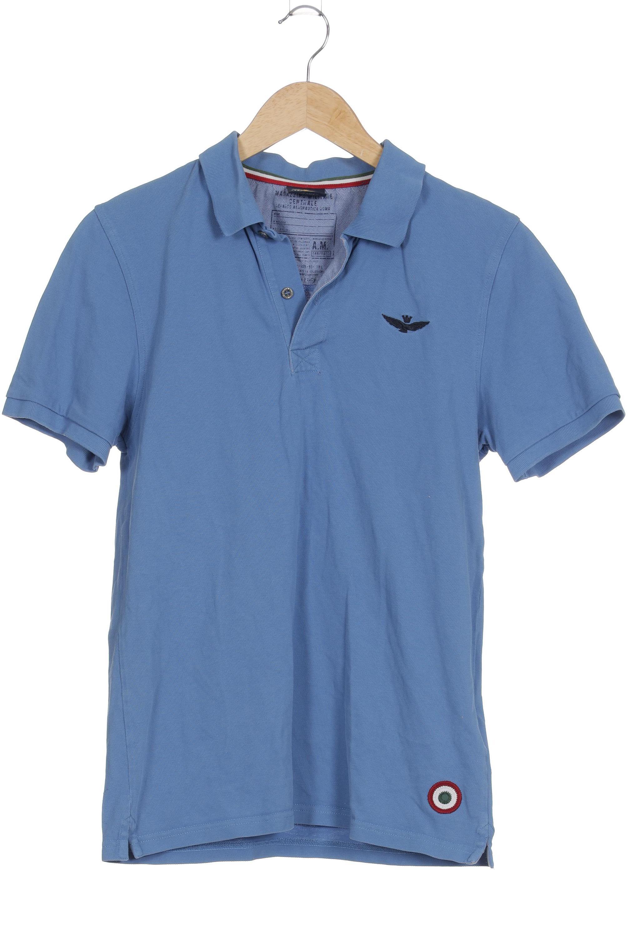 Thumbnail - Aeronautica Militare Herren Poloshirt, blau, Gr.
