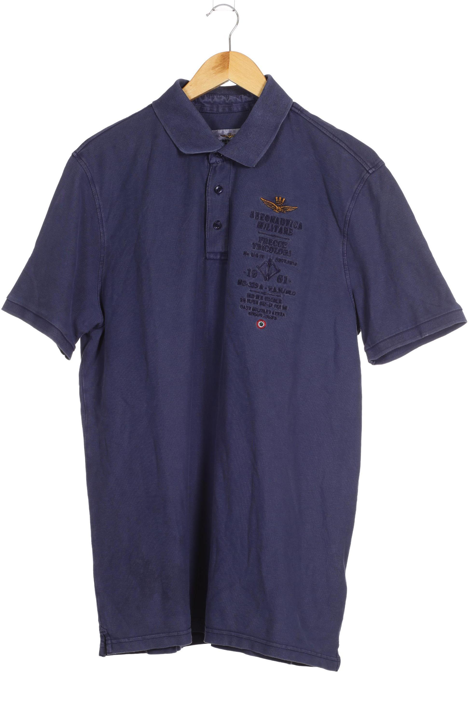 

Aeronautica Militare Herren Poloshirt, blau, Gr.