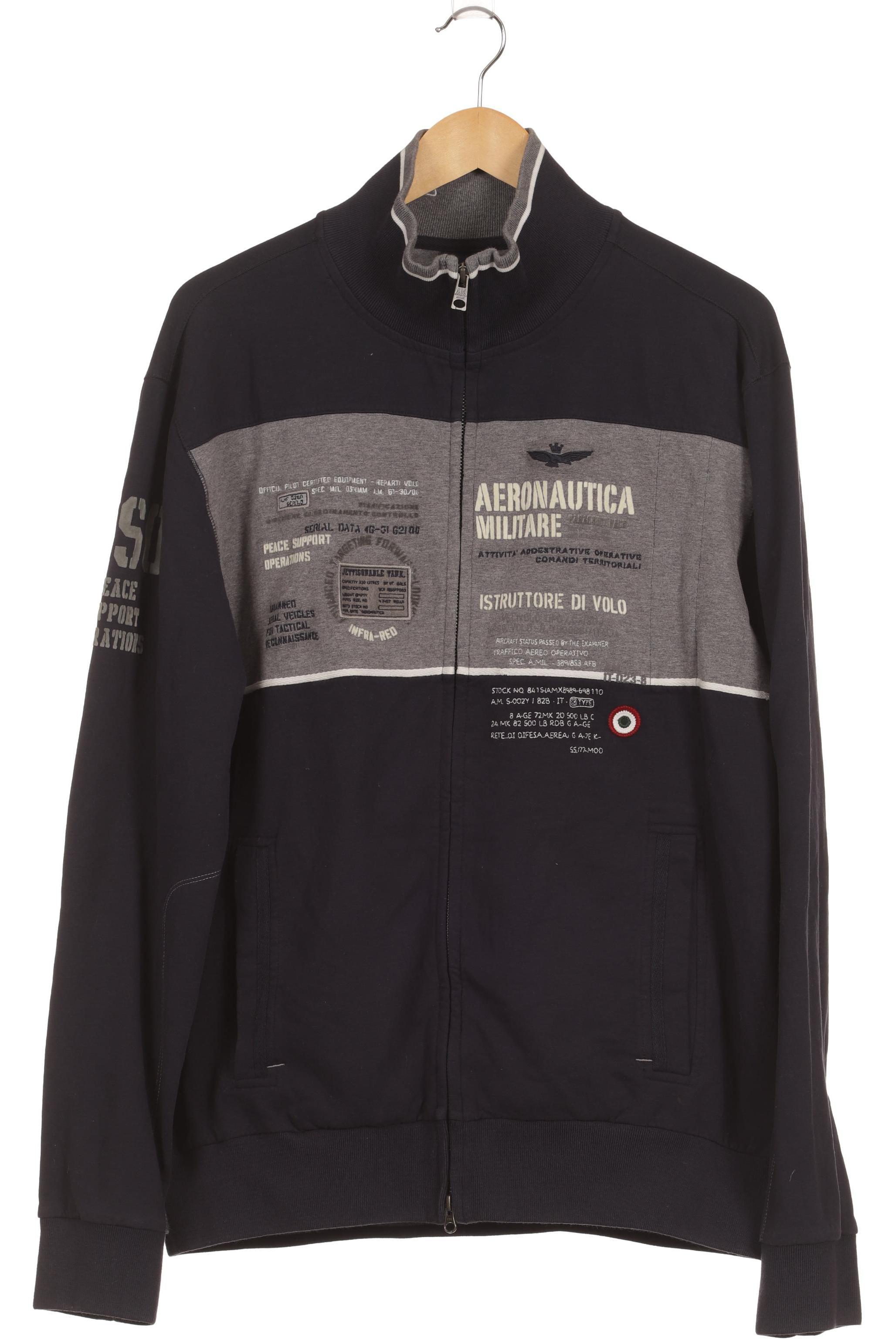 

Aeronautica Militare Herren Strickjacke, blau, Gr.