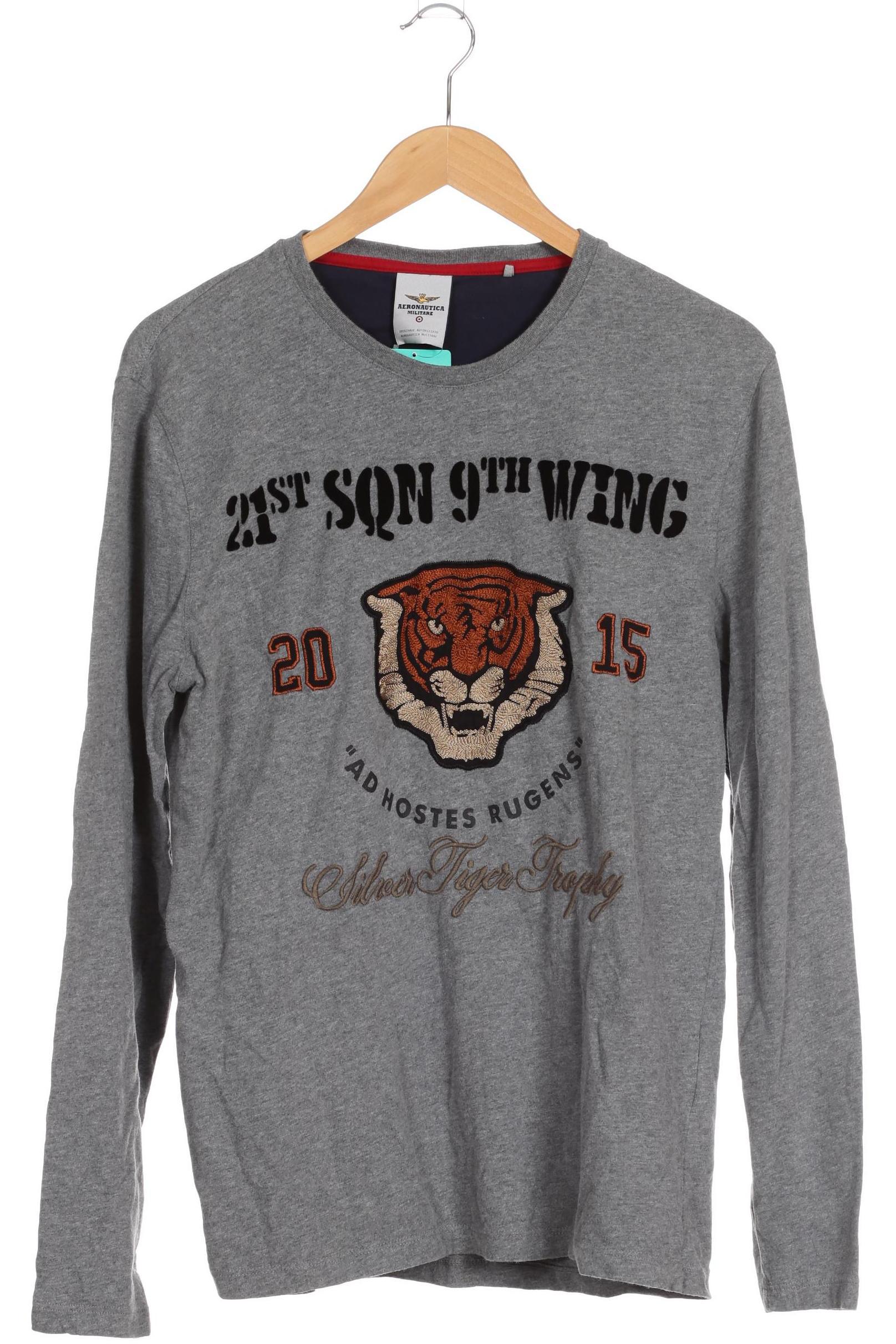 

Aeronautica Militare Herren Sweatshirt, grau, Gr.