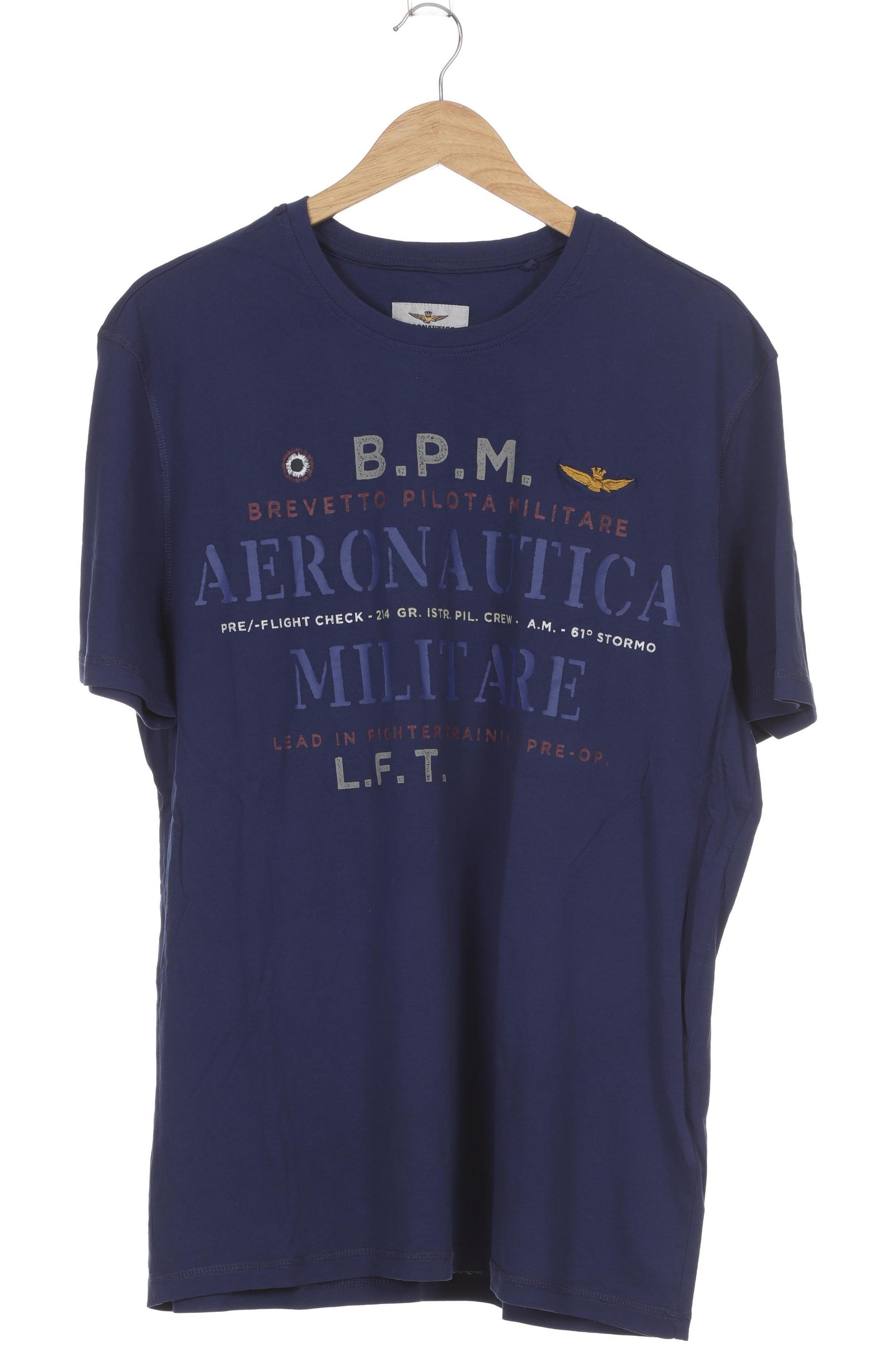 Thumbnail - Aeronautica Militare Herren T-Shirt, blau, Gr.