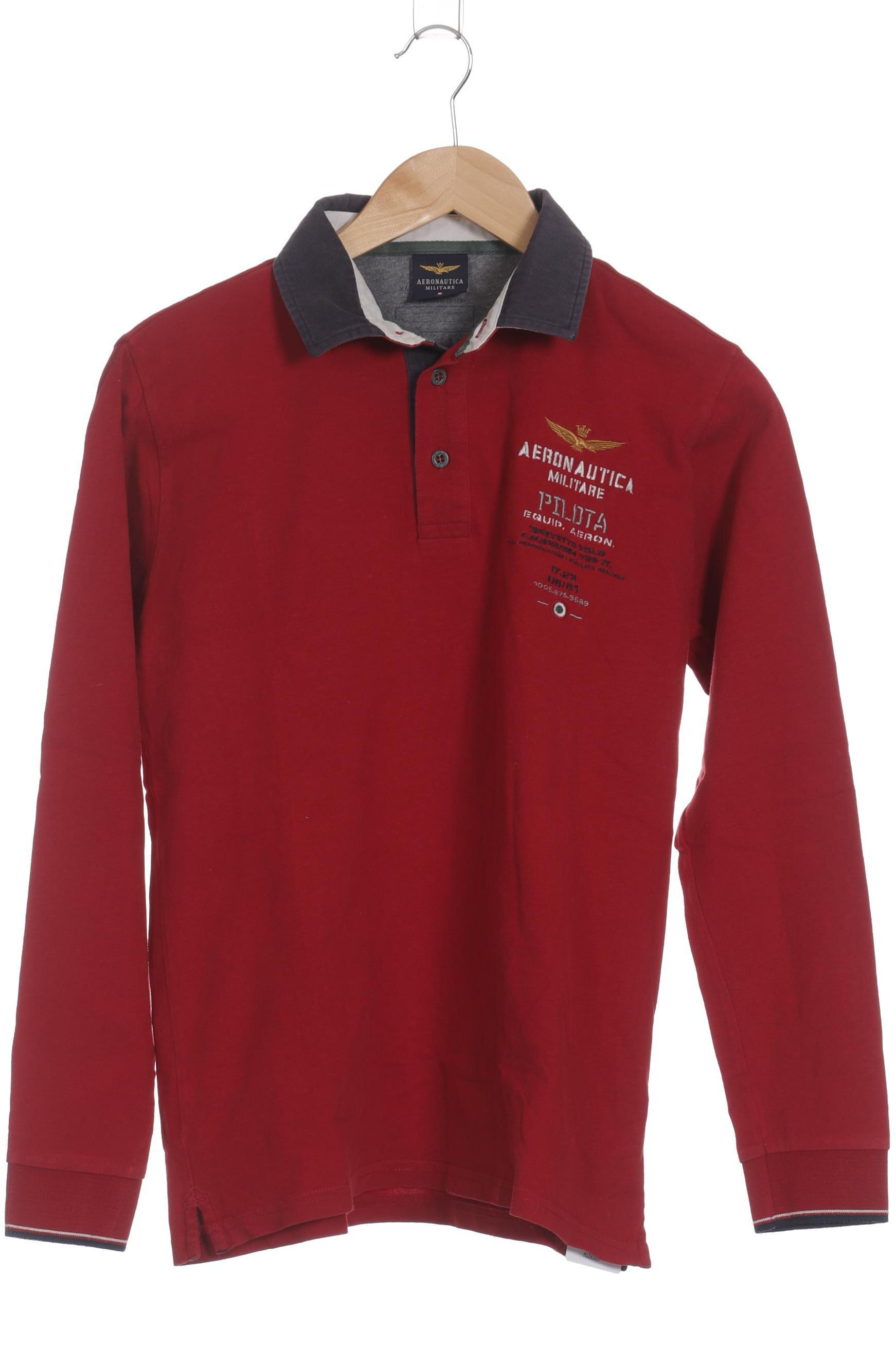 

Aeronautica Militare Jungen Langarmshirt, rot, Gr. 164