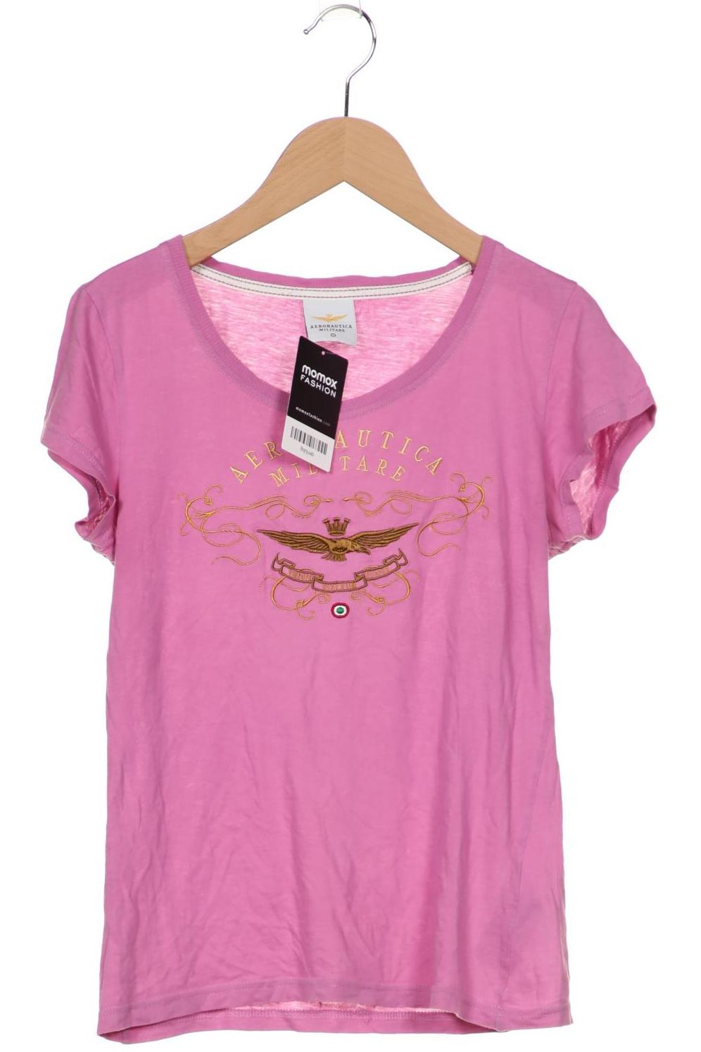 

Aeronautica Militare Damen T-Shirt, pink, Gr. 38