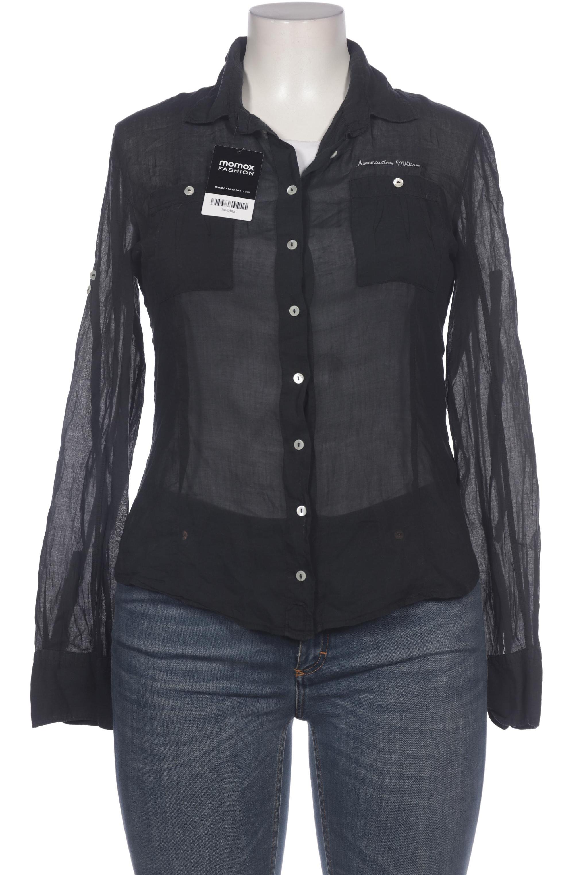 

Aeronautica Militare Damen Bluse, schwarz, Gr. 42