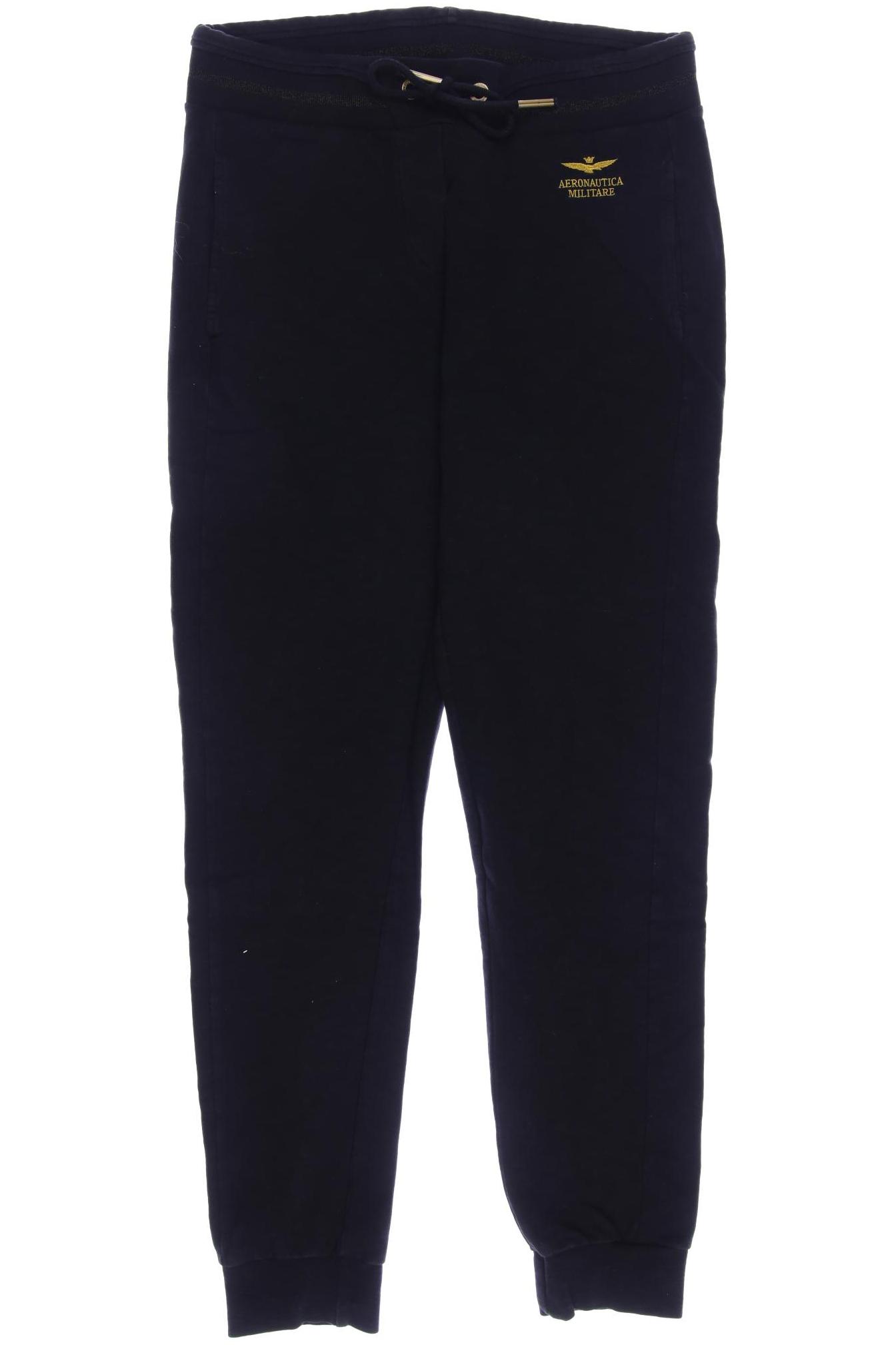 

Aeronautica Militare Damen Stoffhose, schwarz