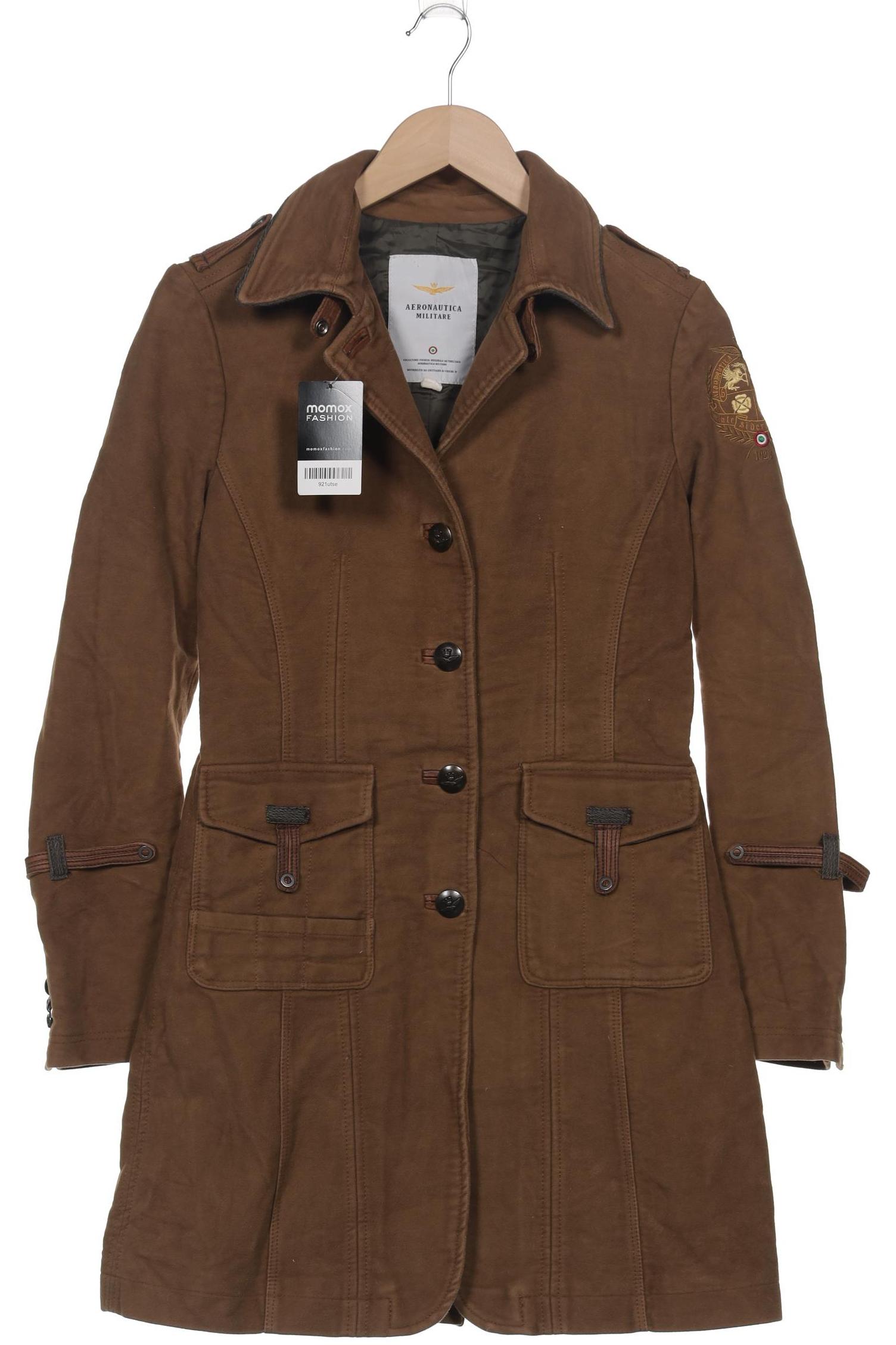 

Aeronautica Militare Damen Mantel, braun, Gr. 42