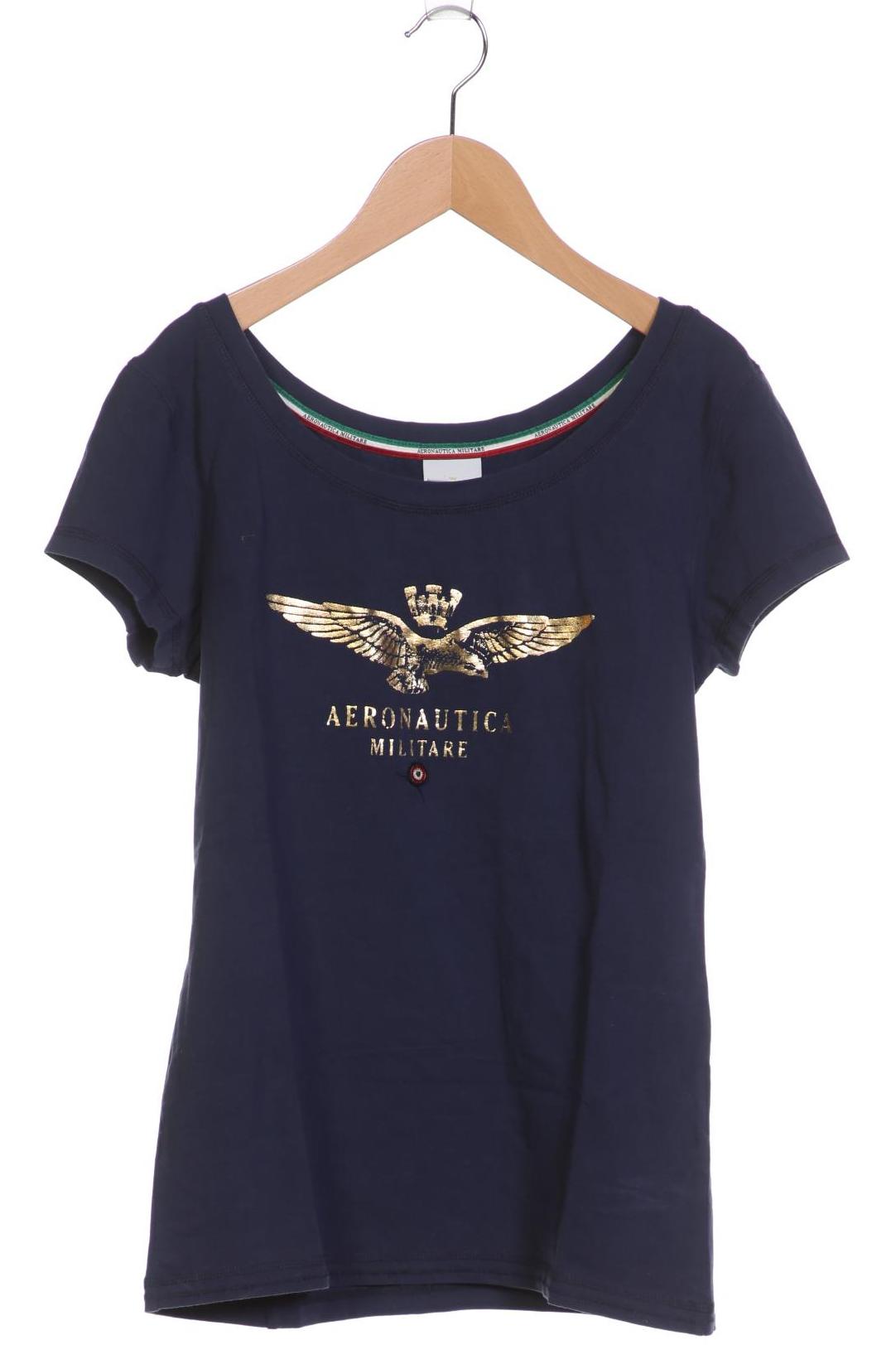 

Aeronautica Militare Damen T-Shirt, blau