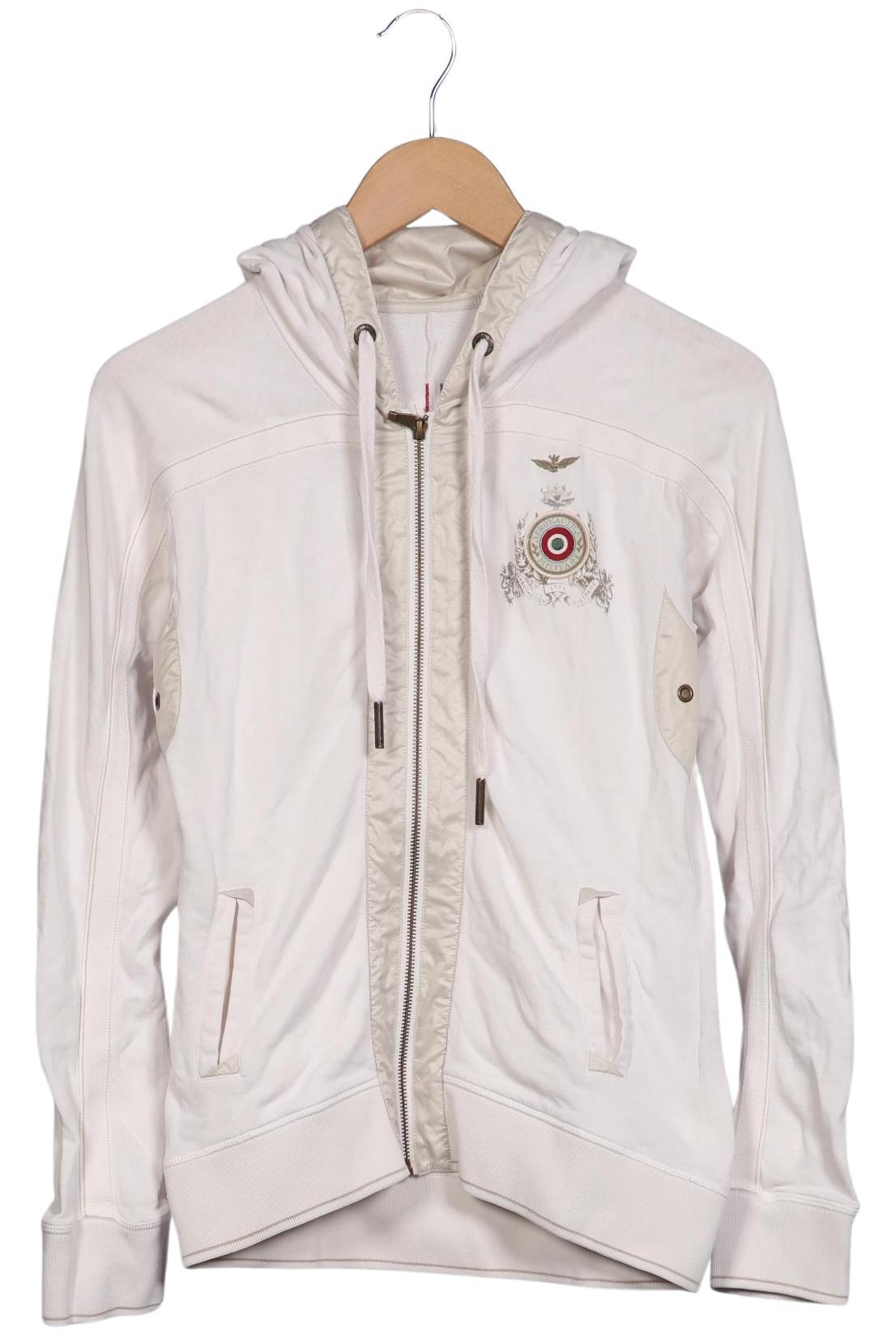 

Aeronautica Militare Damen Kapuzenpullover, cremeweiß, Gr. 36